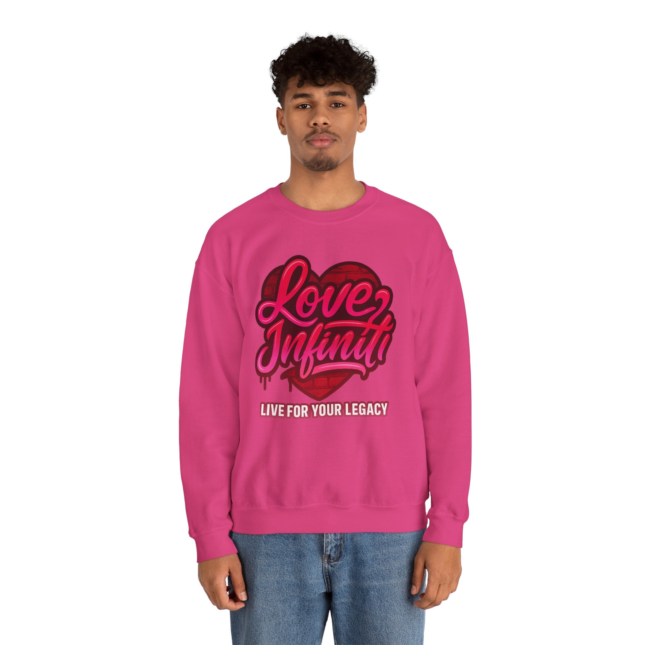 Love, Infiniti Street Vibes Unisex Crewneck Sweater
