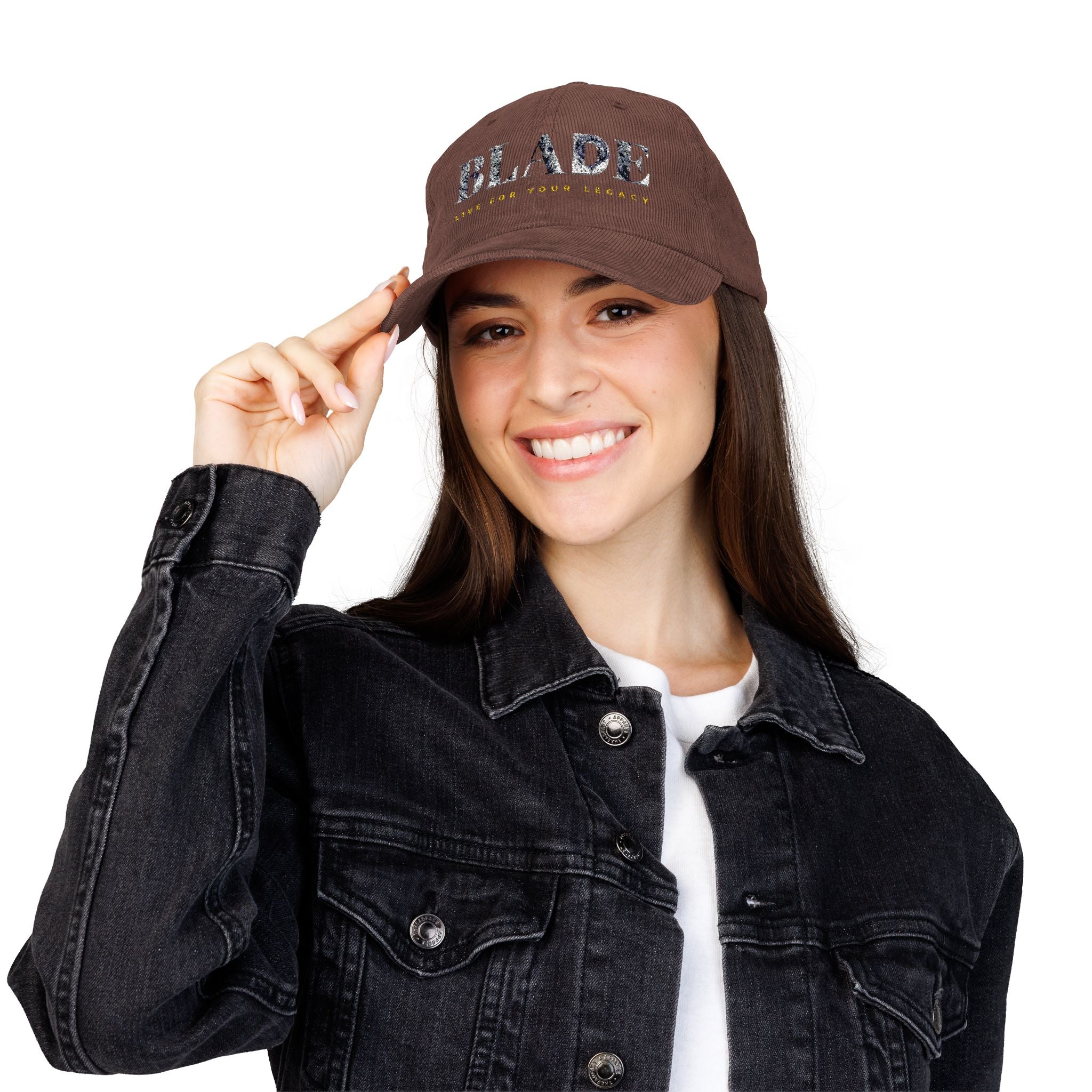 King Essential Lion V2 Vintage Corduroy Hat/Cap Embroidery