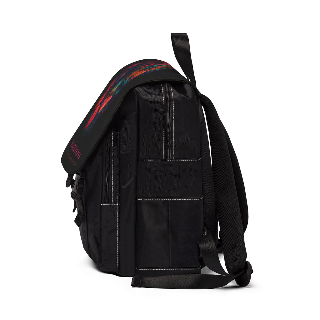 Galatic Floral Tiger Shoulder Backpack