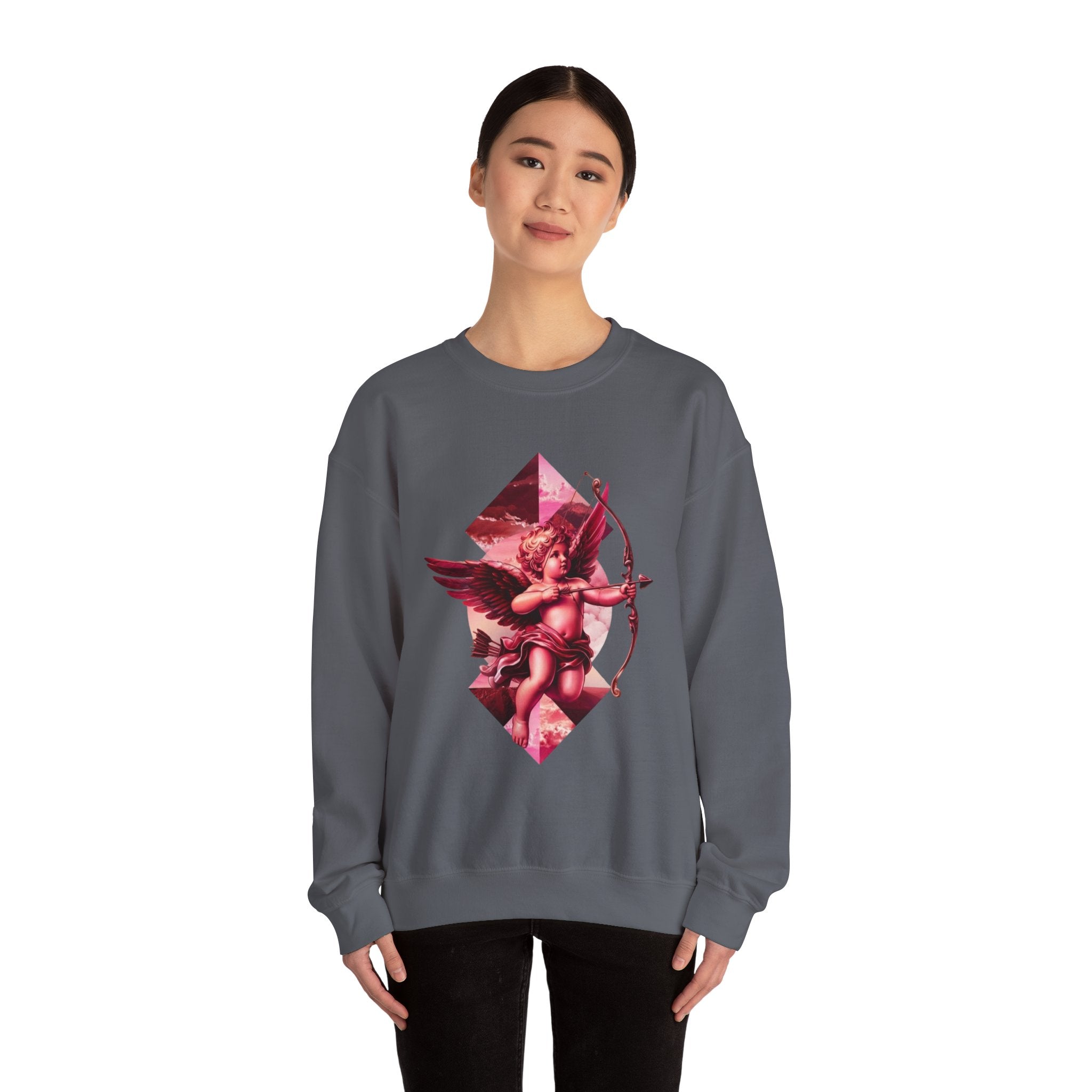 Cupid's Bow + Arrow - Love, Infiniti Unisex Crewneck Sweater