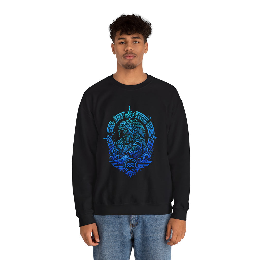 Aquarius Zodiac Version 2 Unisex Sweater