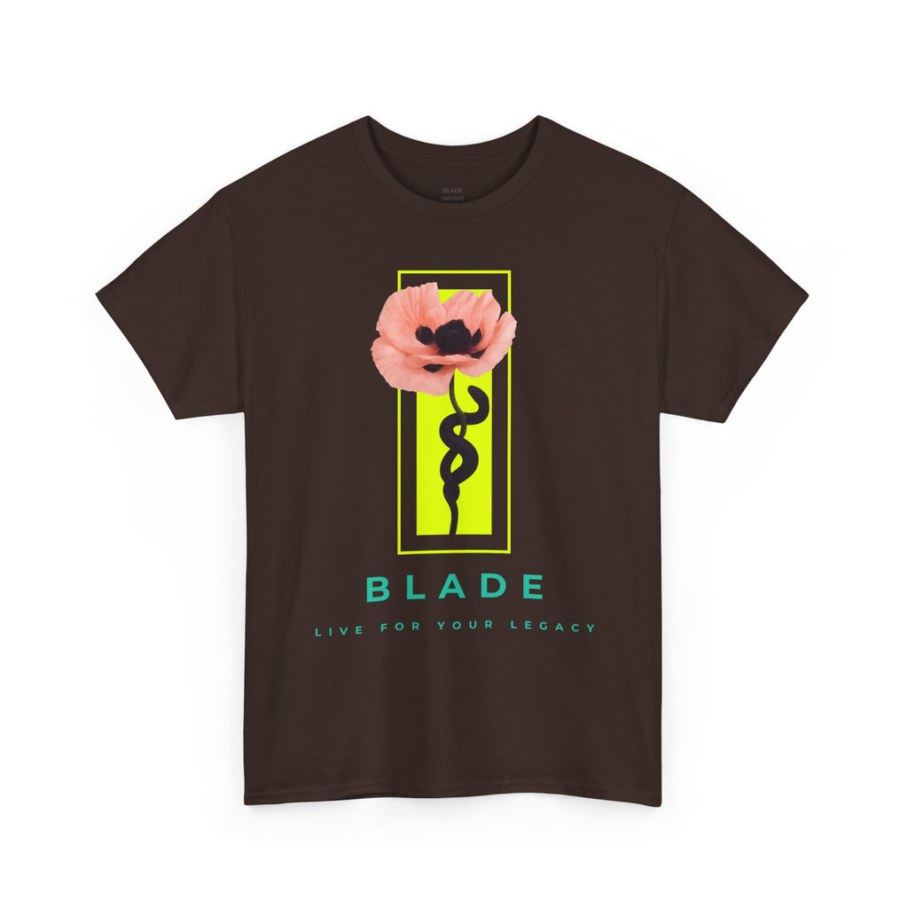 Venom Blossom Pink/Indigo/Neon Green Floral T-Shirt