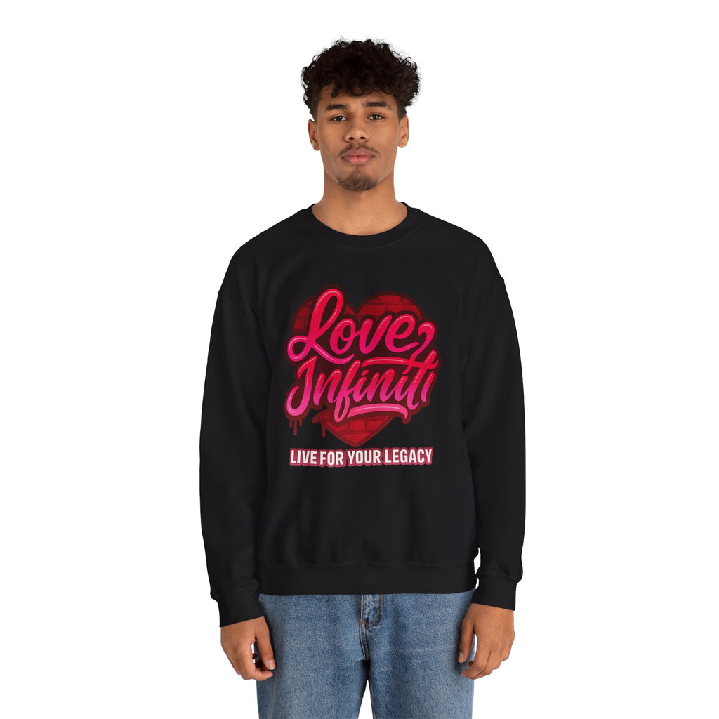 Love, Infiniti Street Vibes Unisex Crewneck Sweater
