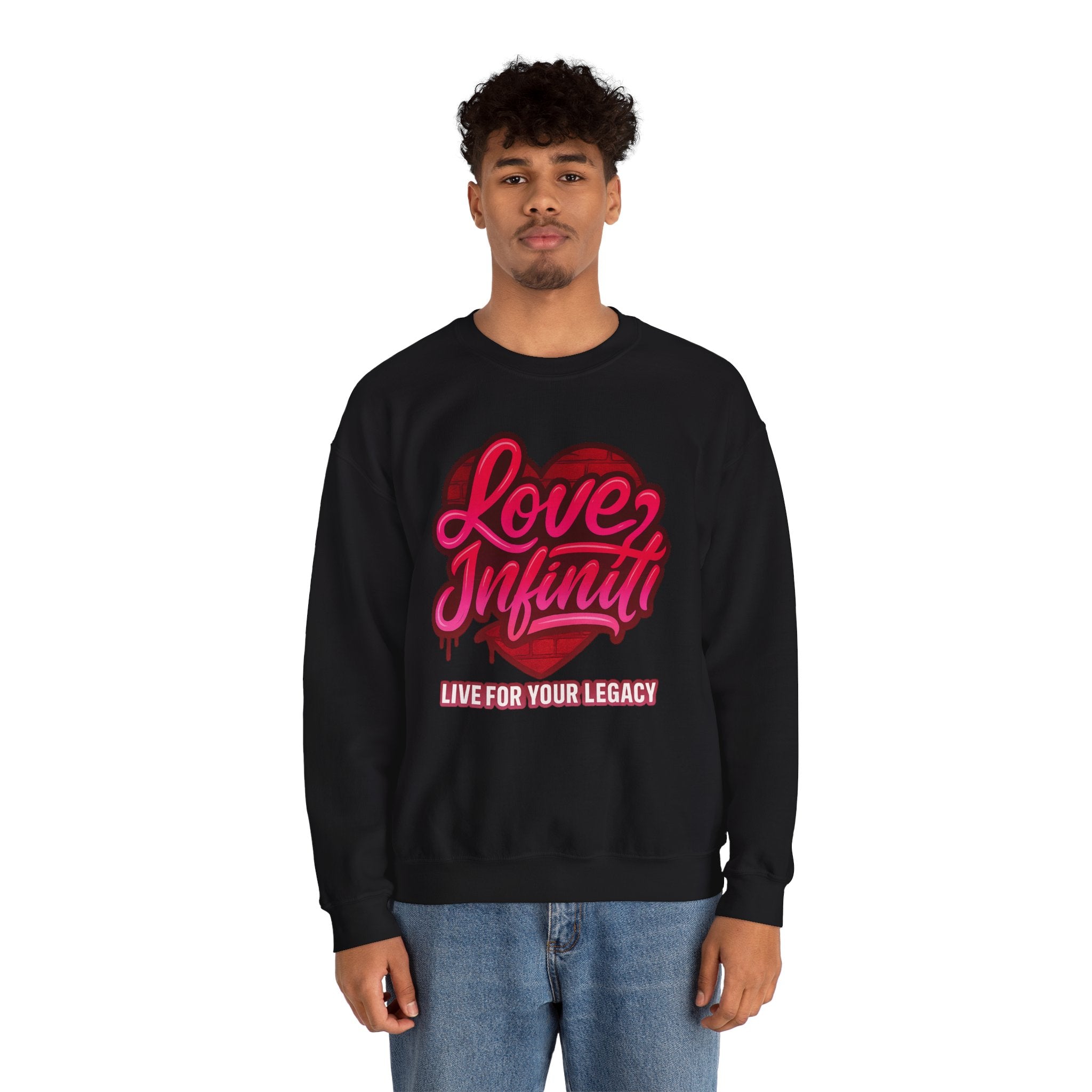Love, Infiniti Street Vibes Unisex Crewneck Sweater