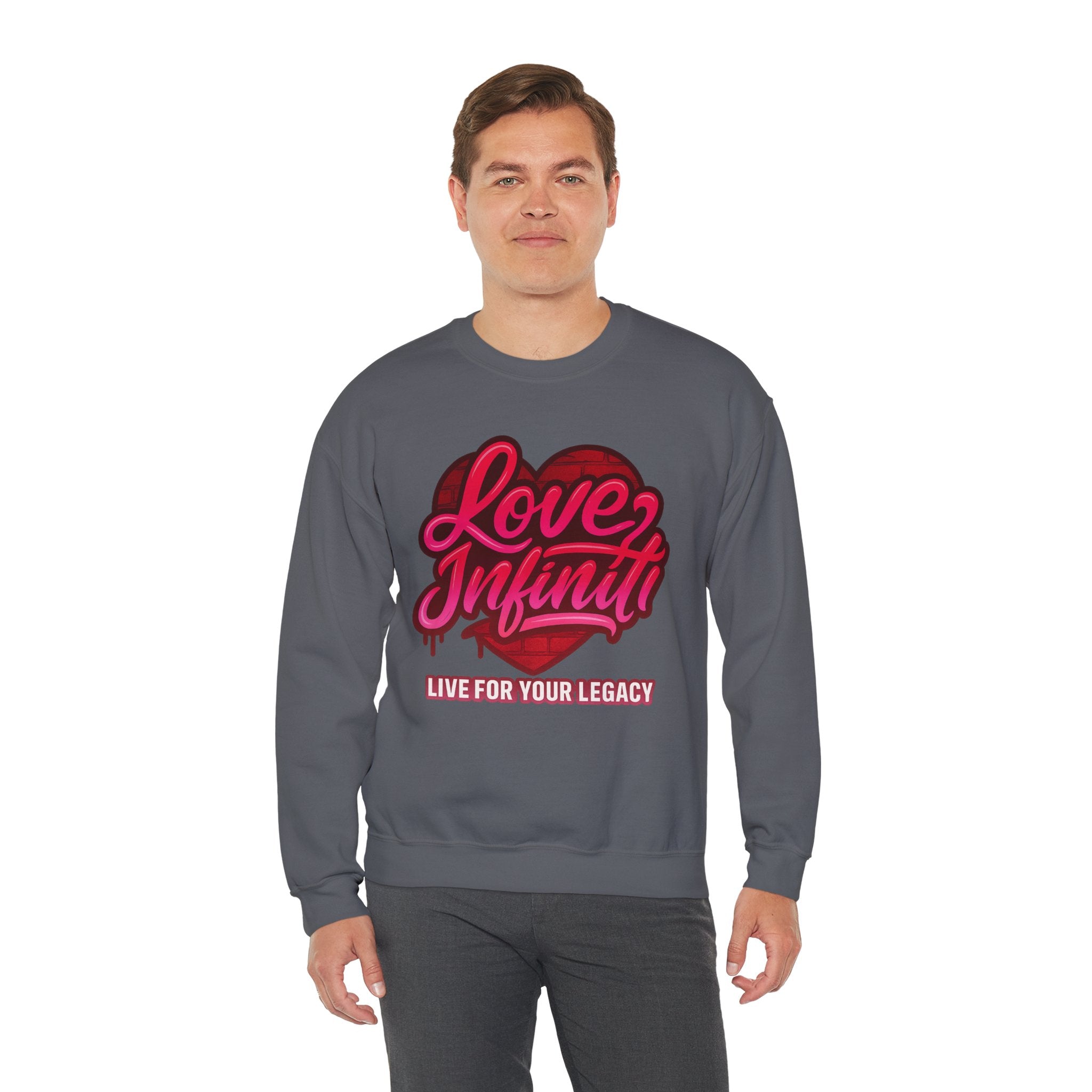 Love, Infiniti Street Vibes Unisex Crewneck Sweater
