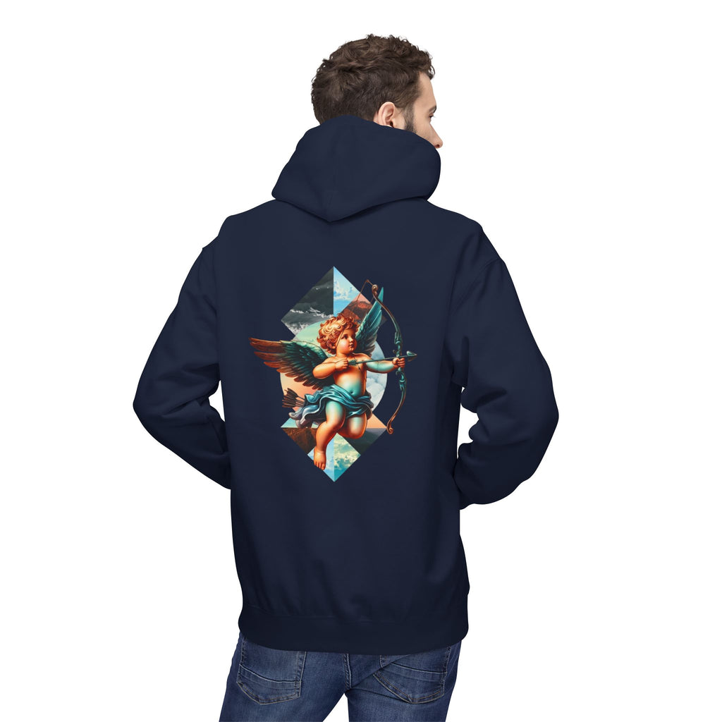 Cupid's Bow Blue + Arrow - Love, Infiniti Hoodie