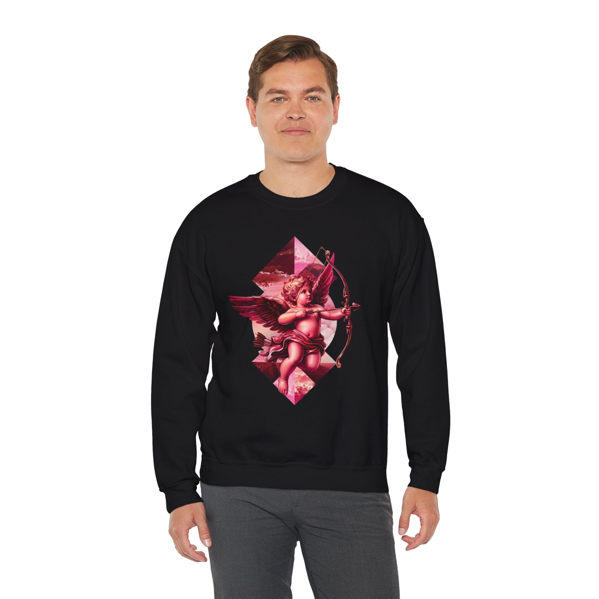 Cupid's Bow + Arrow - Love, Infiniti Unisex Crewneck Sweater