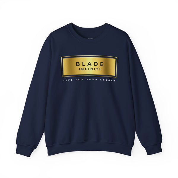 Legacy Essential Gold Unisex Crewneck Sweater