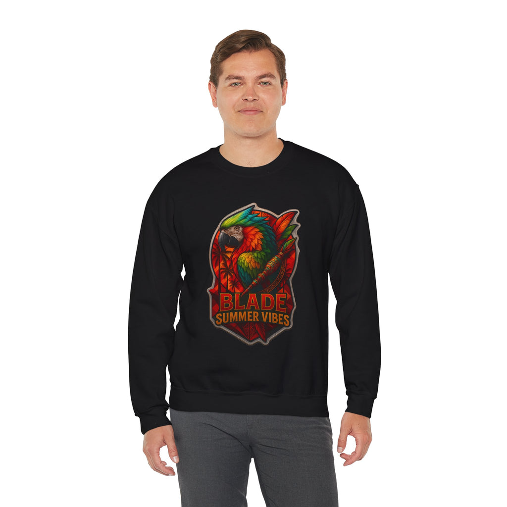Aztec Parrot Unisex Crewneck Sweater