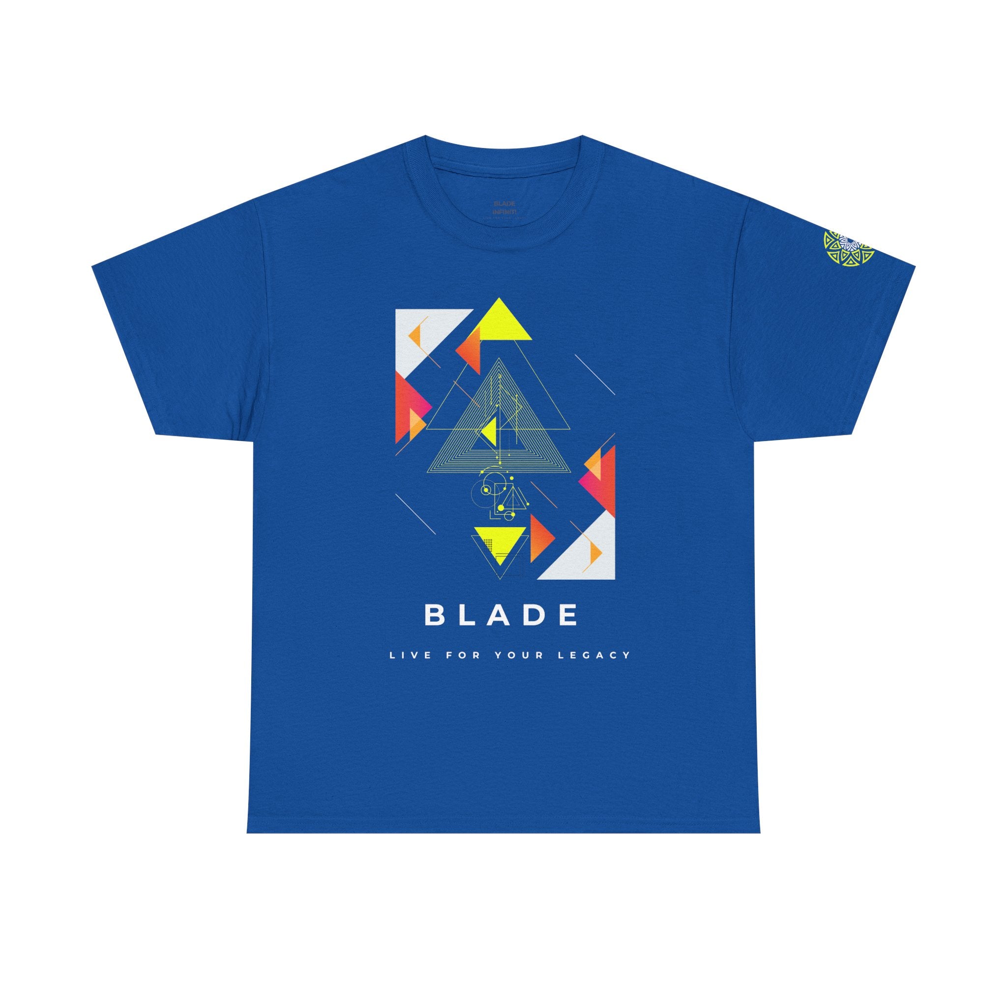 Geometric Odyssey Version 2 Neon Multi T-Shirt