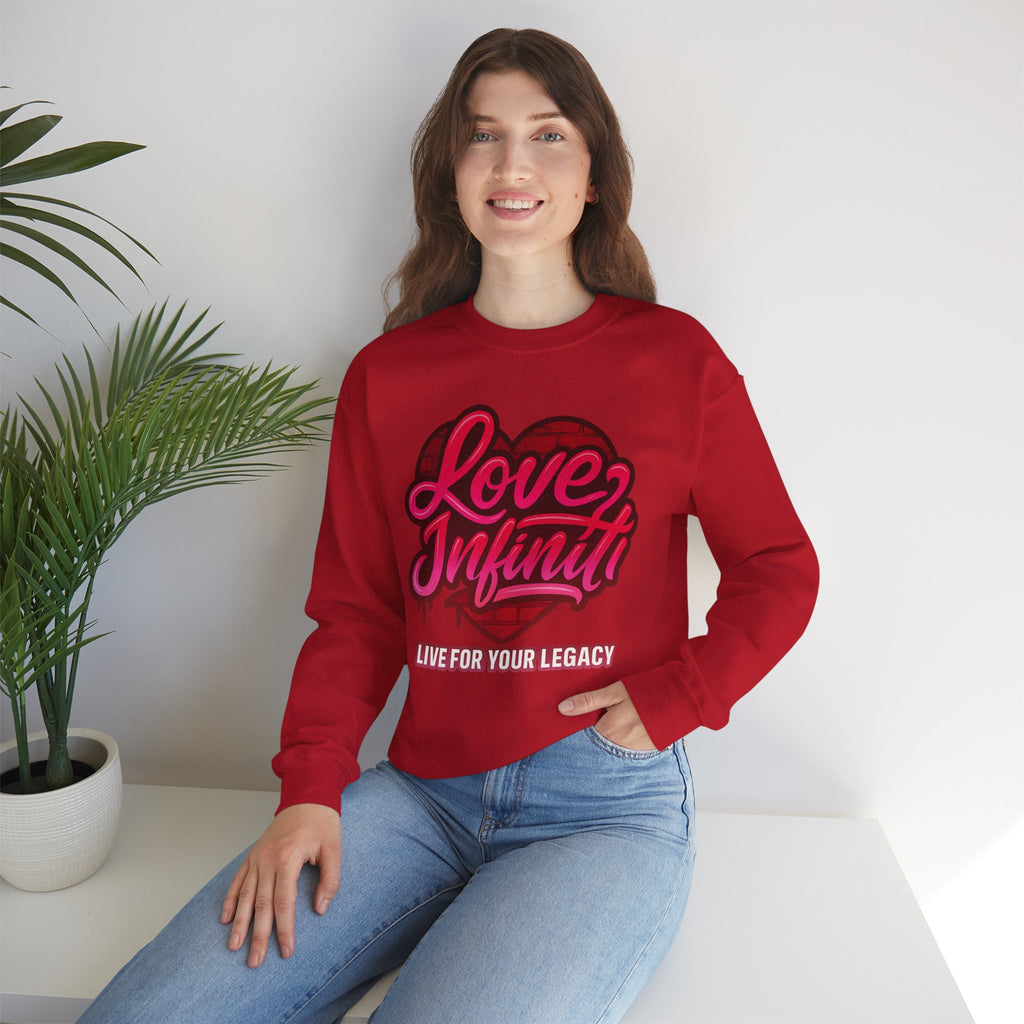 Love, Infiniti Street Vibes Unisex Crewneck Sweater