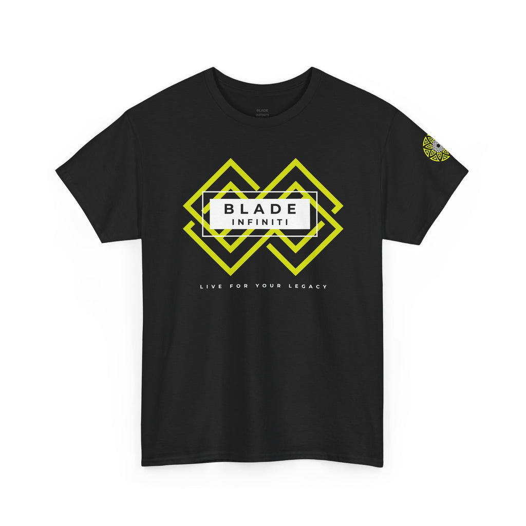 Geometric Odyssey Version 4 Neon Green T-Shirt