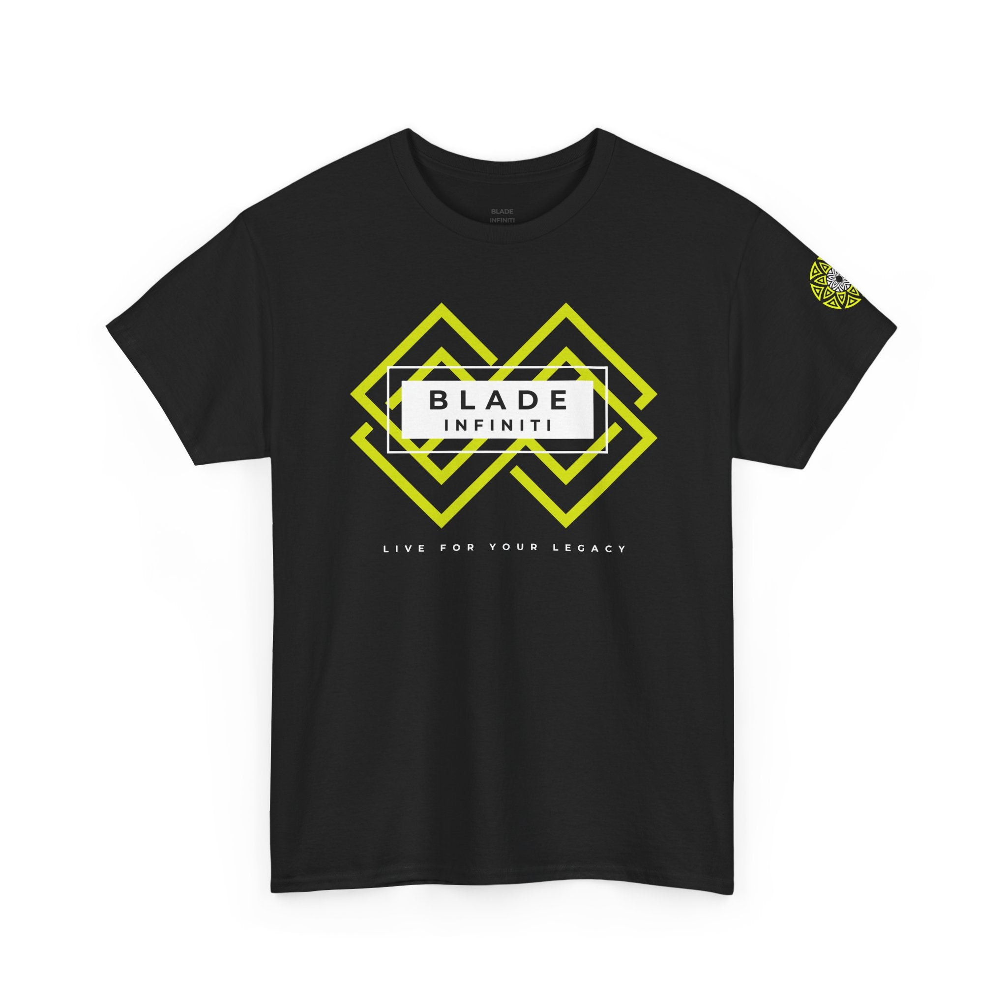 Geometric Odyssey Version 4 Neon Green T-Shirt