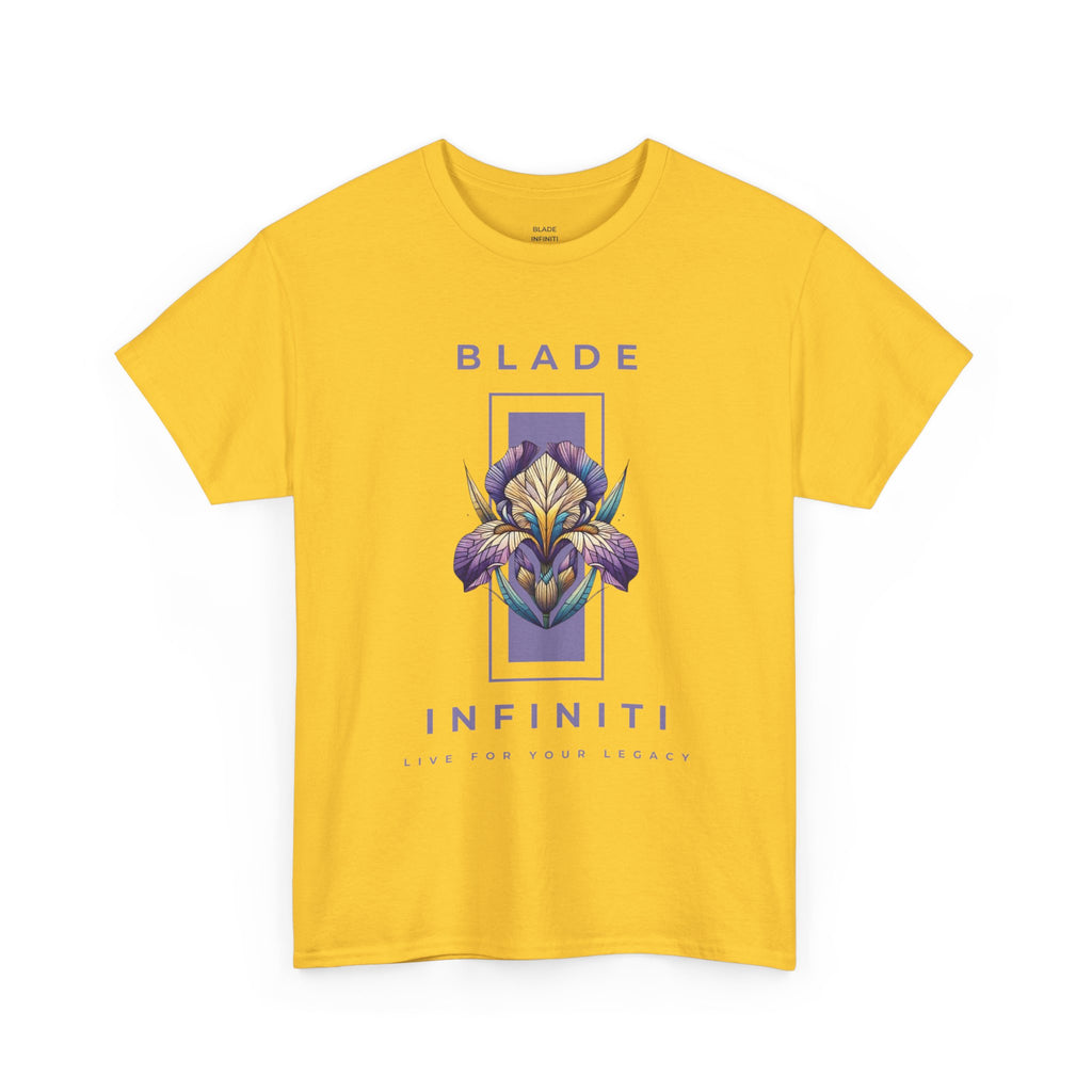 Essence of Infiniti Purple/Teal/Yellow Floral T-Shirt