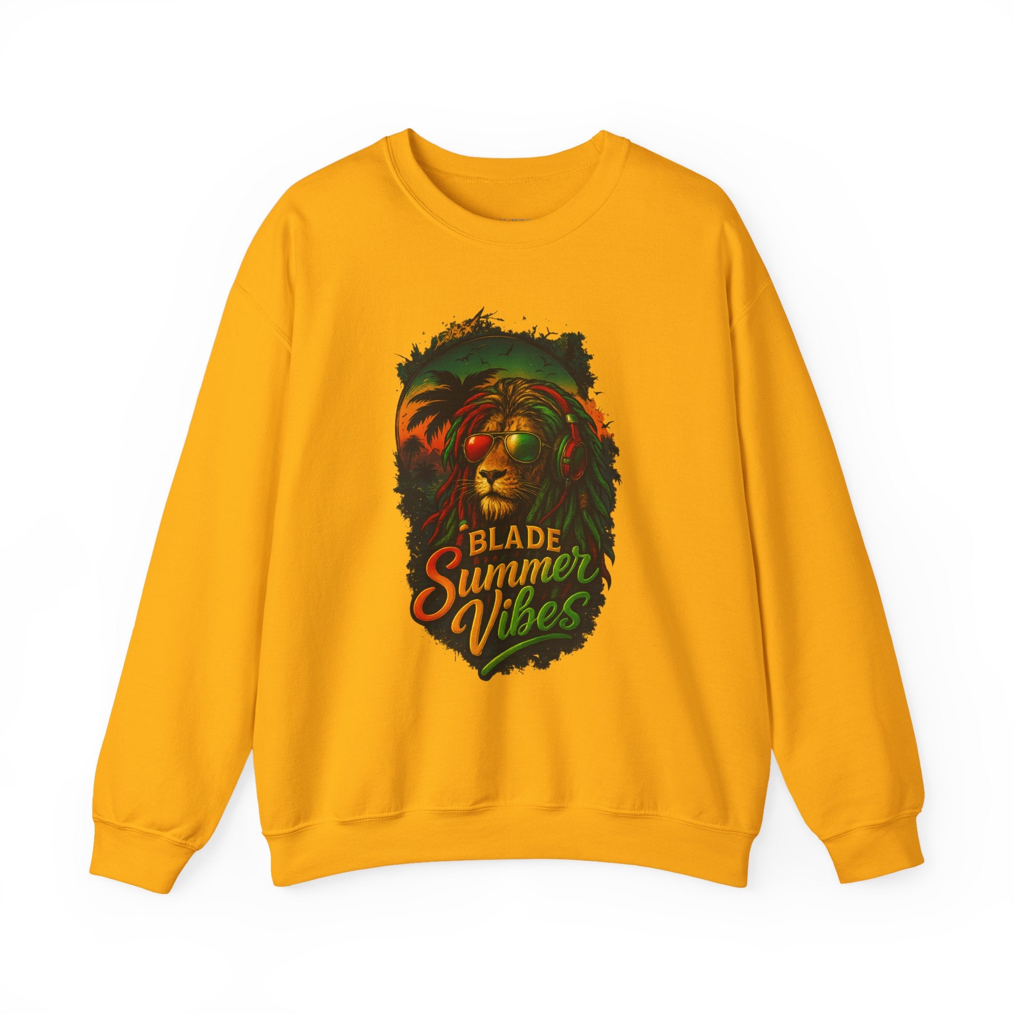 Rasta Lion Unisex Crewneck Sweater