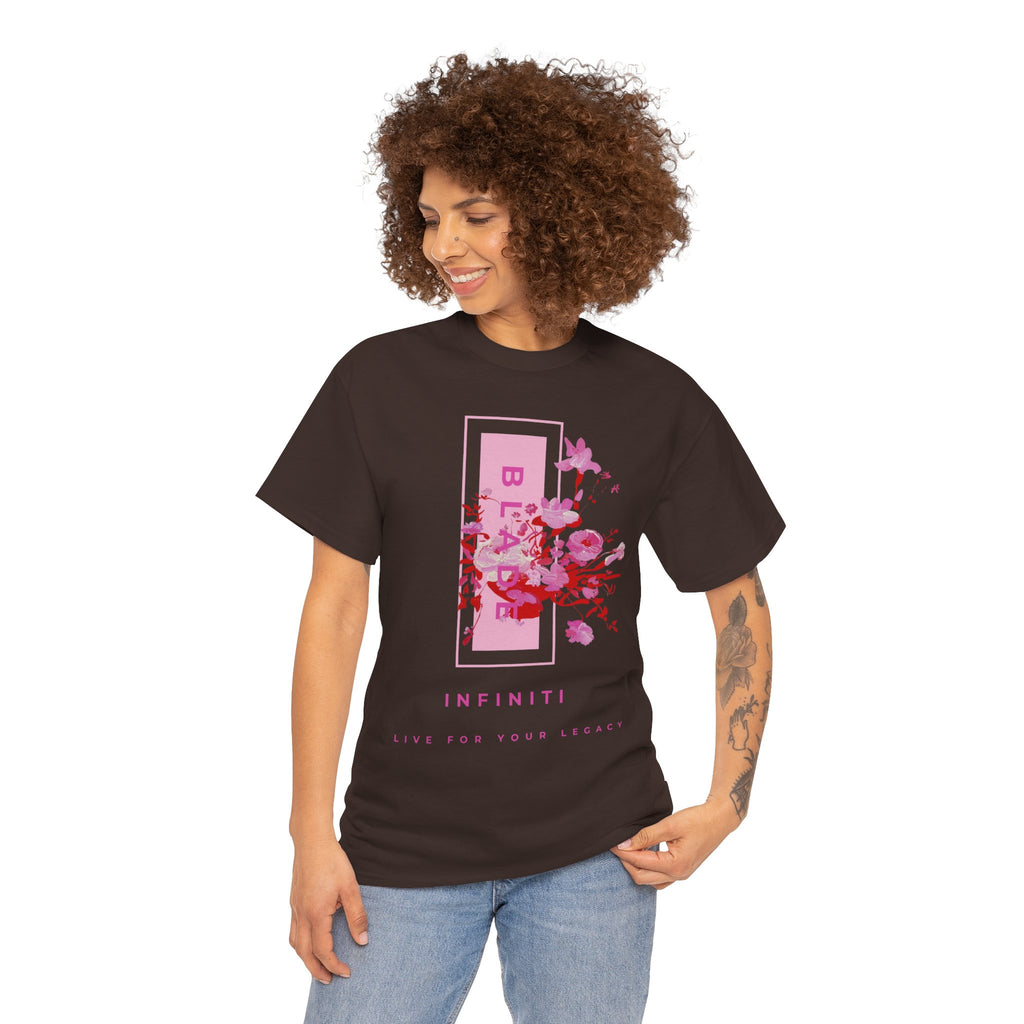 Bloom Bae Pink/Red Floral T-Shirt