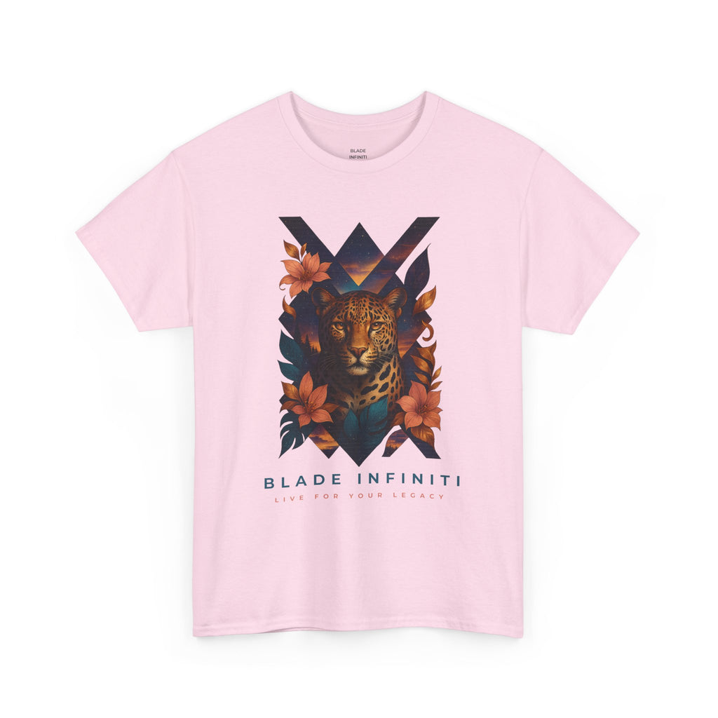 Bladeverse Galactic Jungle Leopard/Floral T-Shirt