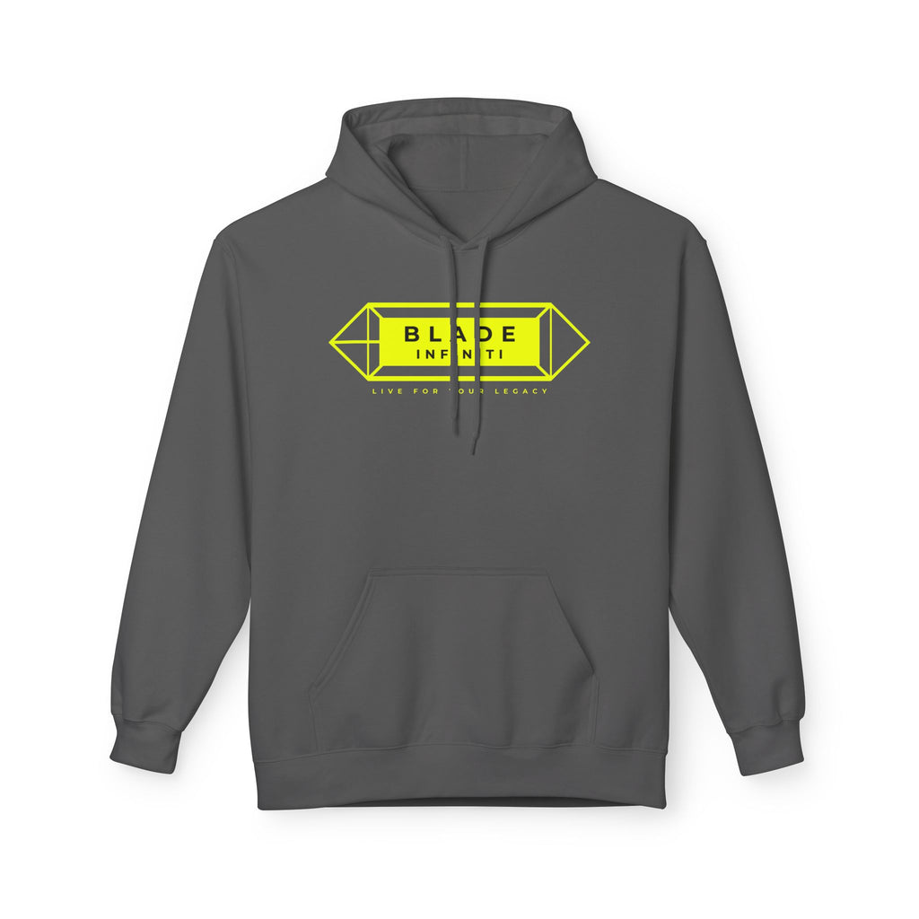 Geometric Infiniti Neon Green Hoodie