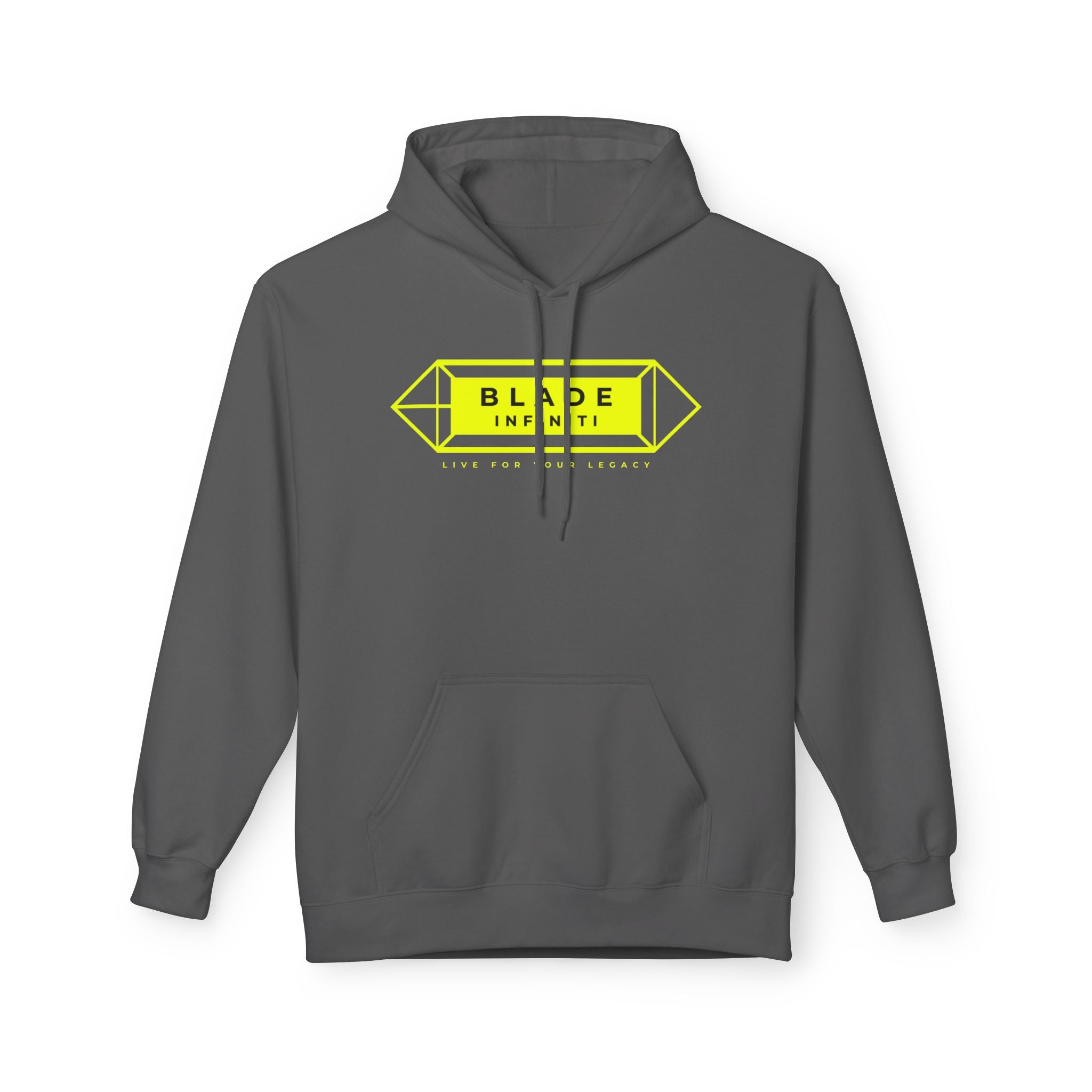 Geometric Infiniti Neon Green Hoodie