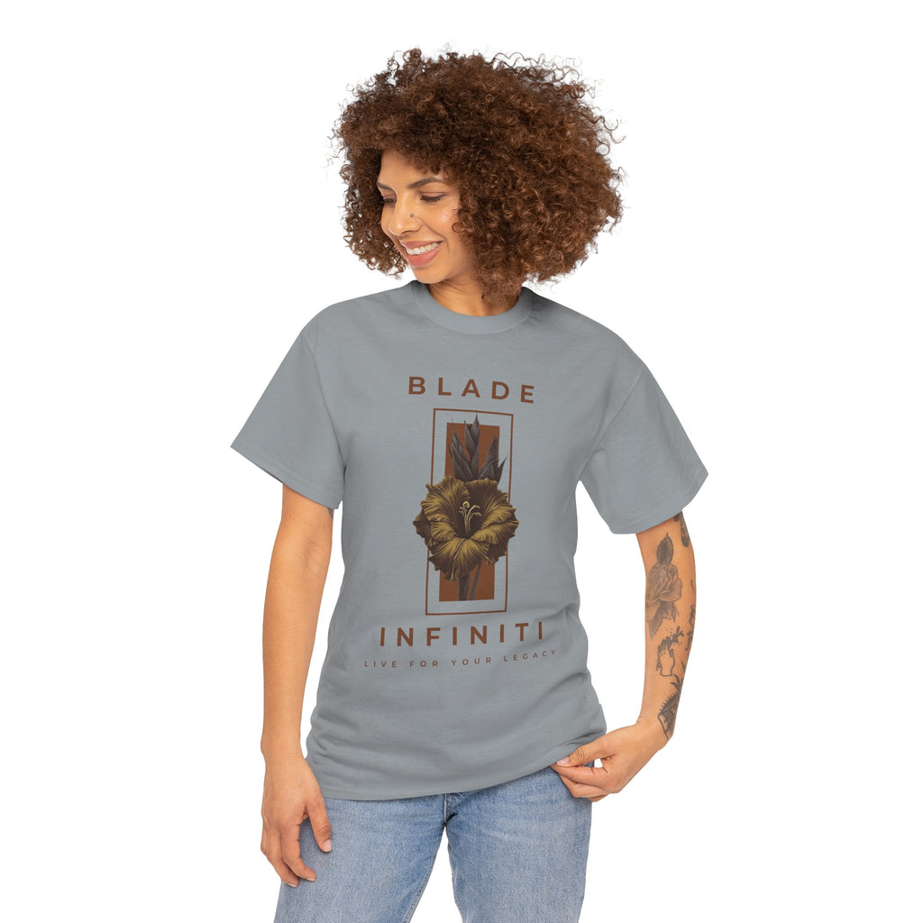 Essence of Infiniti Brown Floral T-Shirt