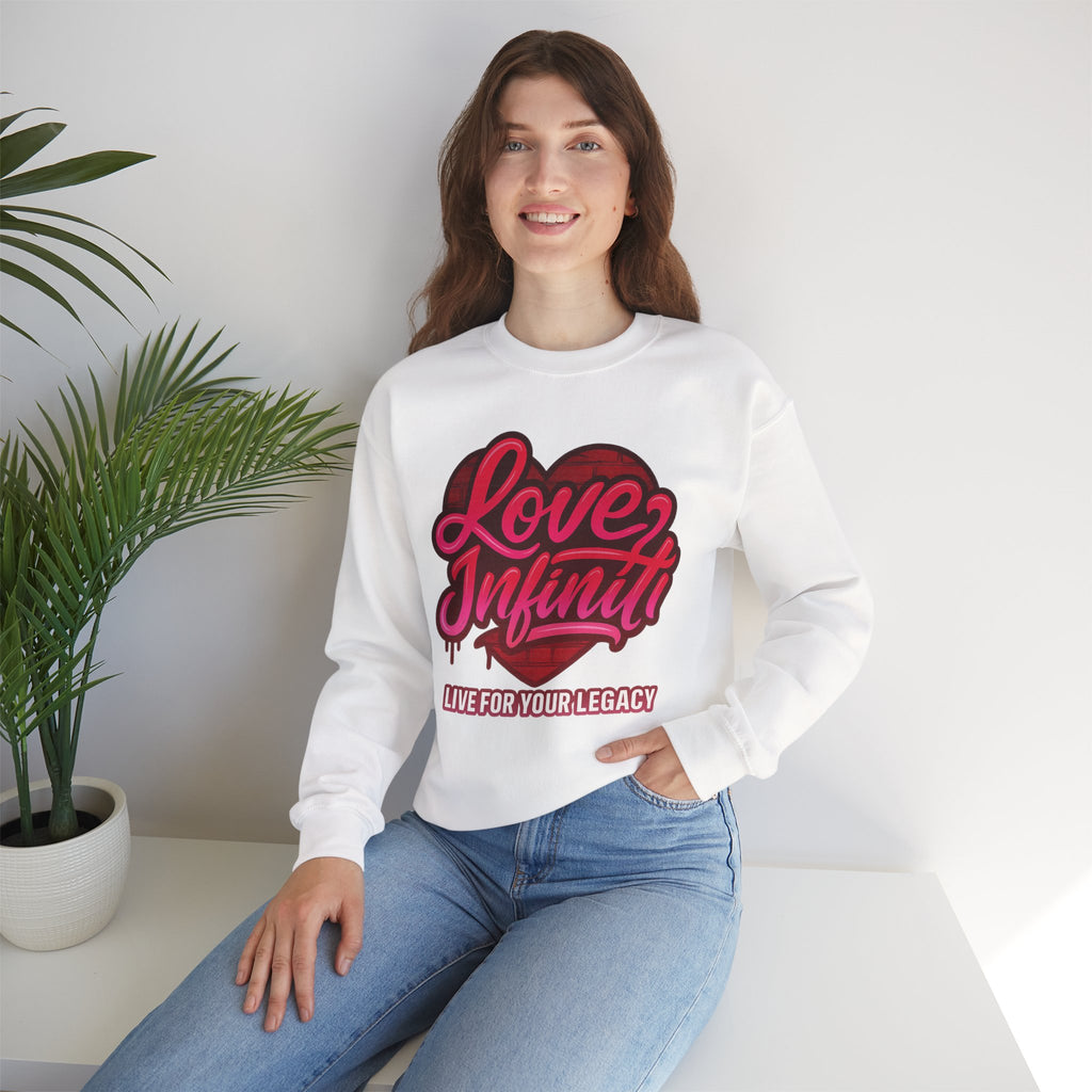 Love, Infiniti Street Vibes Unisex Crewneck Sweater