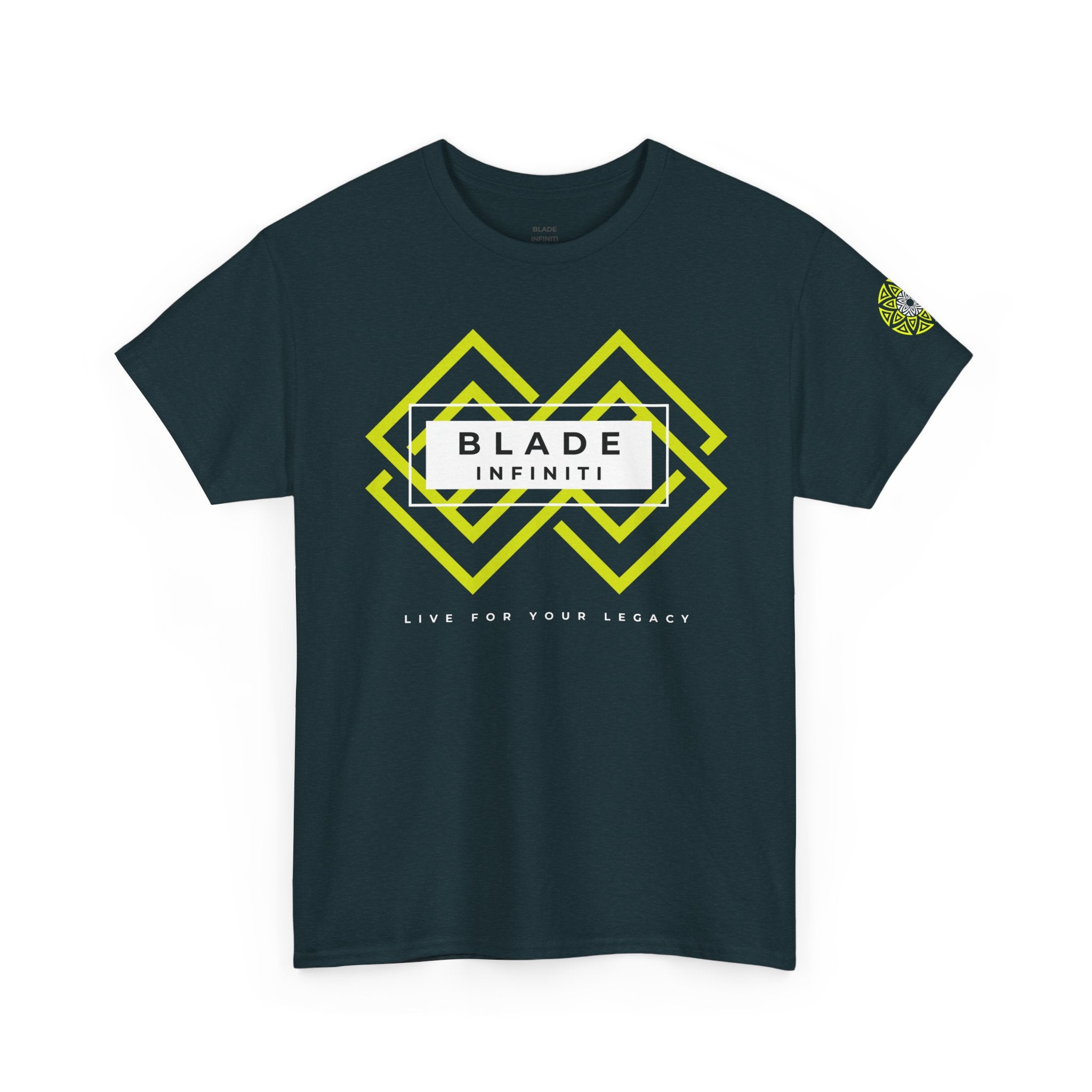 Geometric Odyssey Version 4 Neon Green T-Shirt