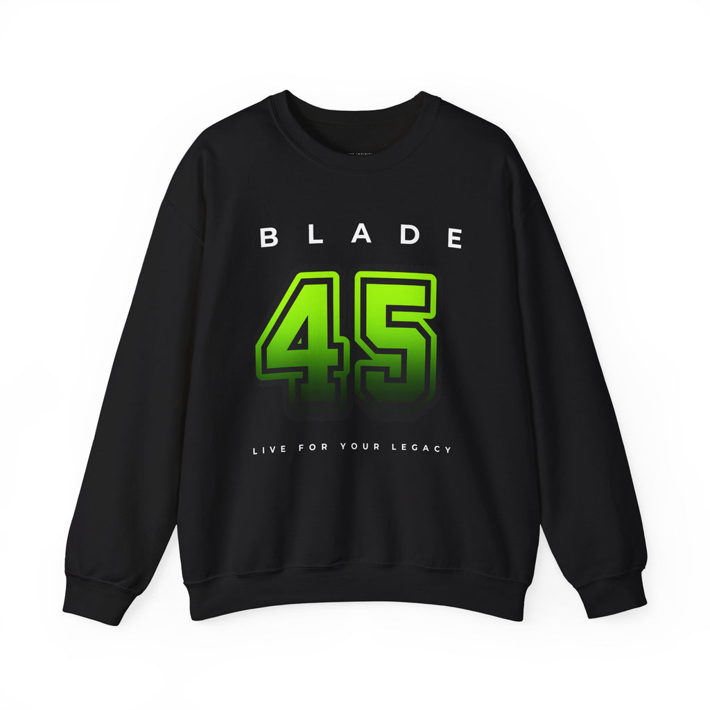 Blade 45 Neon Green Unisex Crewneck Sweater