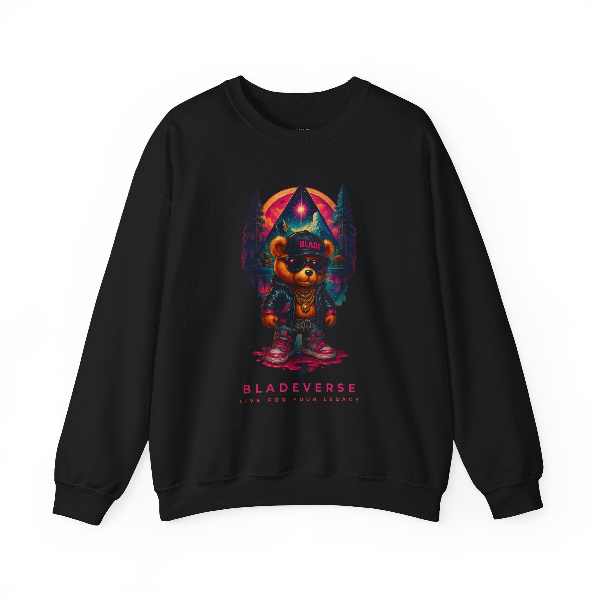 Bladeverse Teddy Bear Unisex Crewneck Sweater