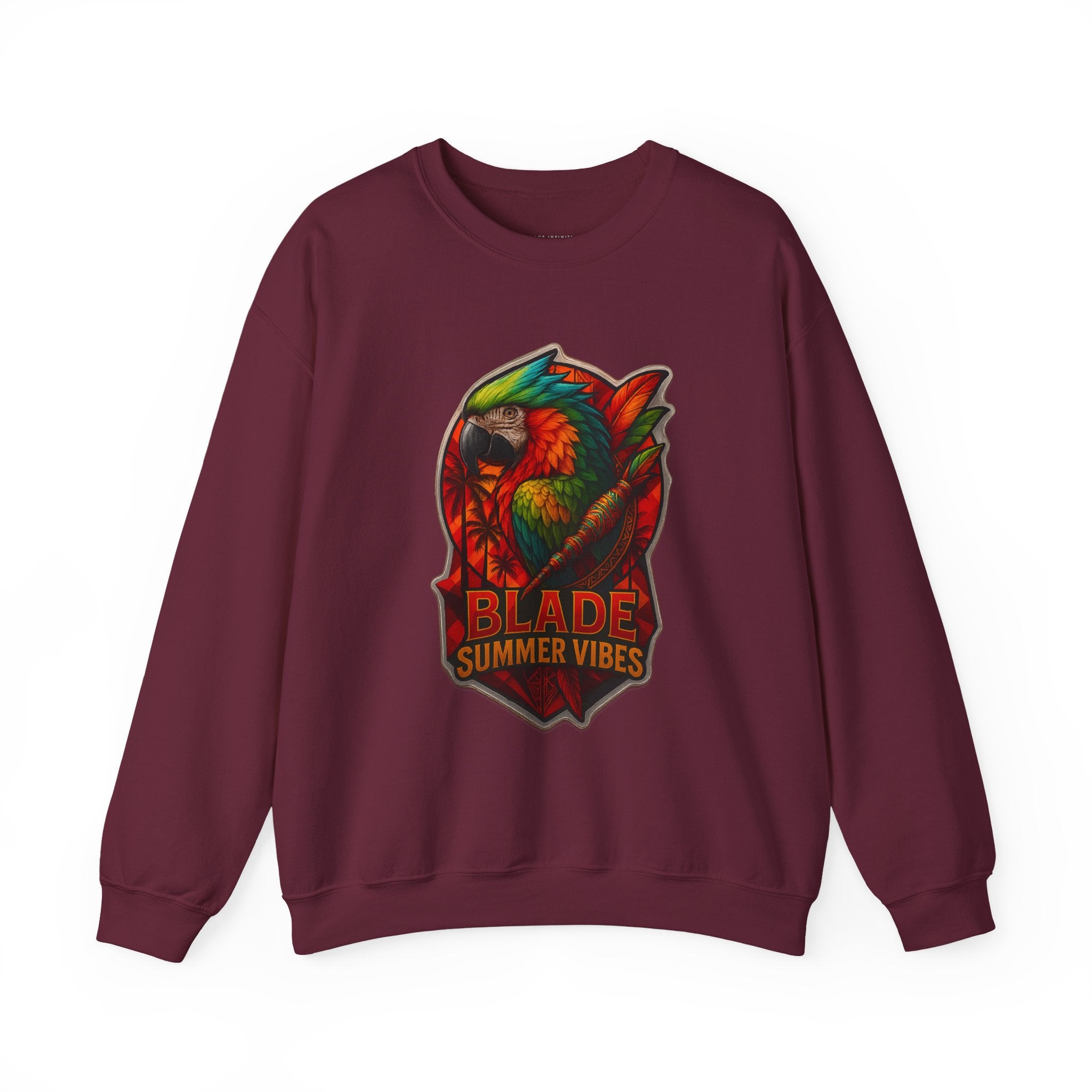 Aztec Parrot Unisex Crewneck Sweater