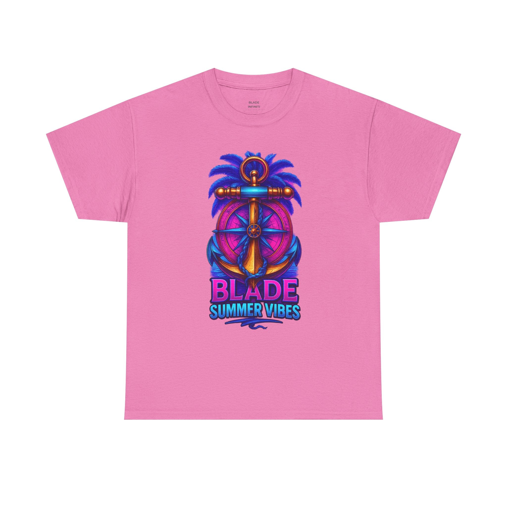 Anchor/Compass Multi Blue/Pink T-Shirt
