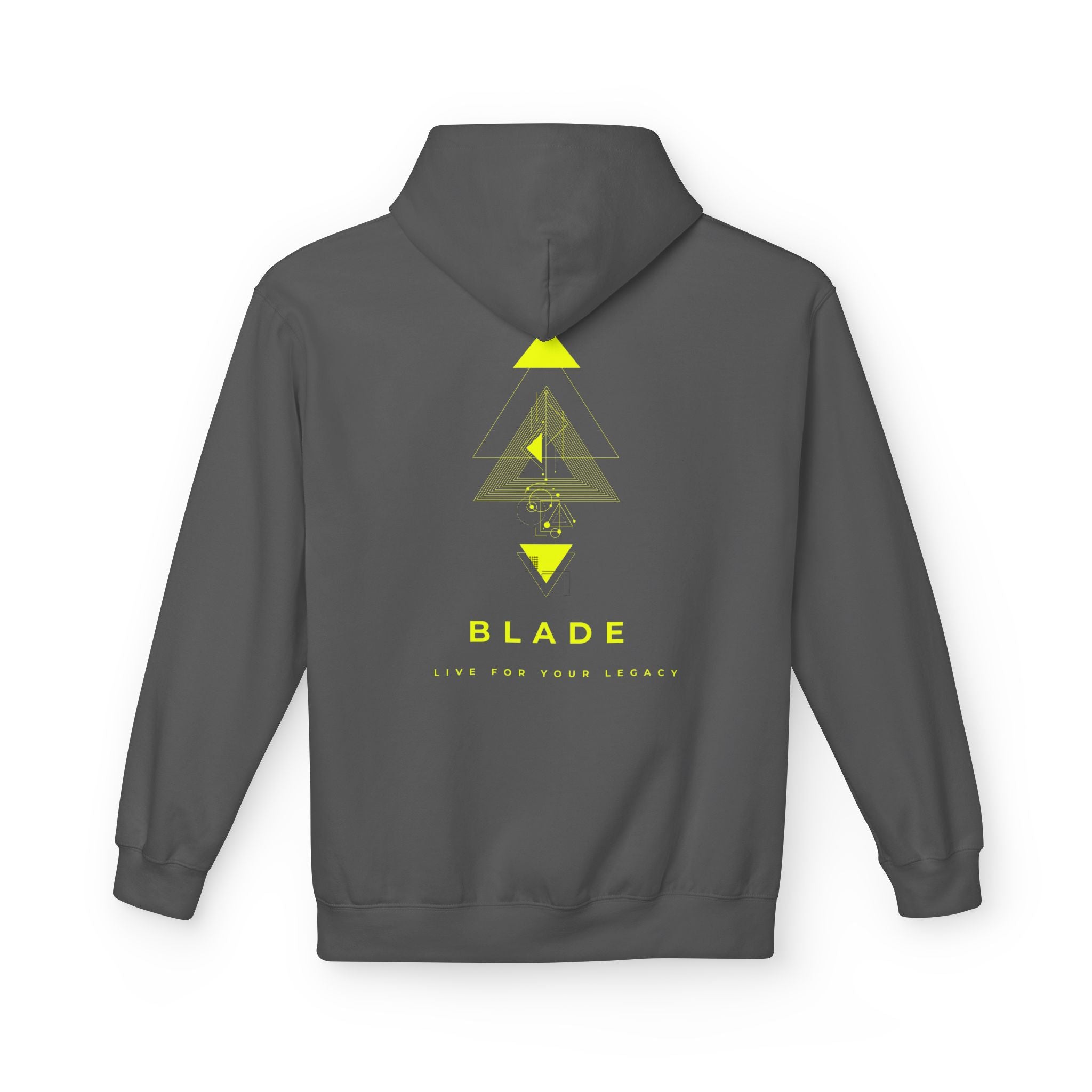 Geometric Odyssey Version 3 Neon Green TX Hoodie