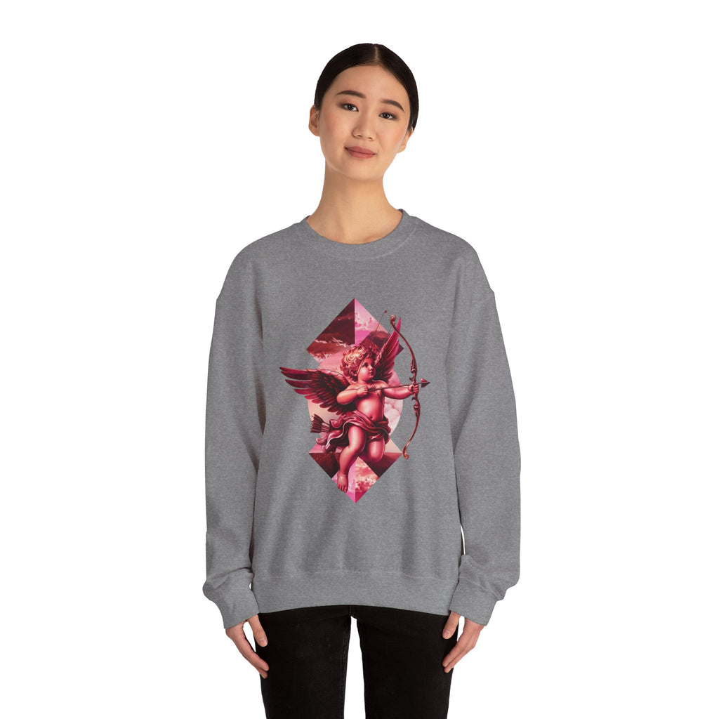 Cupid's Bow + Arrow - Love, Infiniti Unisex Crewneck Sweater