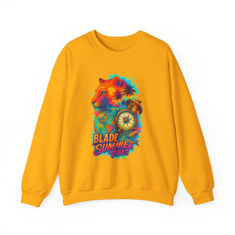 Primal Palms V1 Lion Unisex Crewneck Sweater