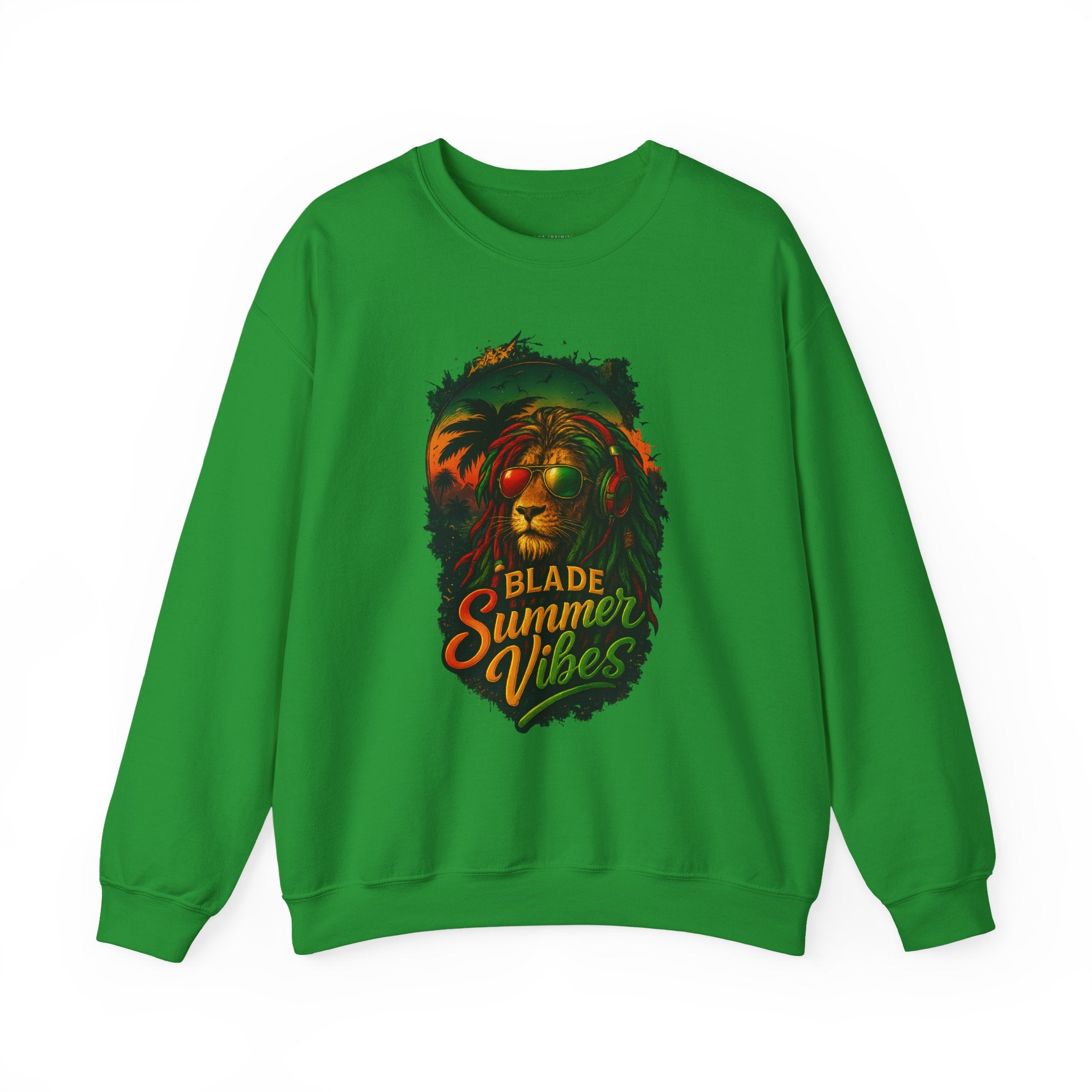 Rasta Lion Unisex Crewneck Sweater