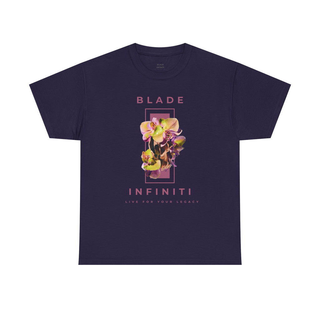 Essence of Infiniti Acai Mid/Purple Floral T-Shirt