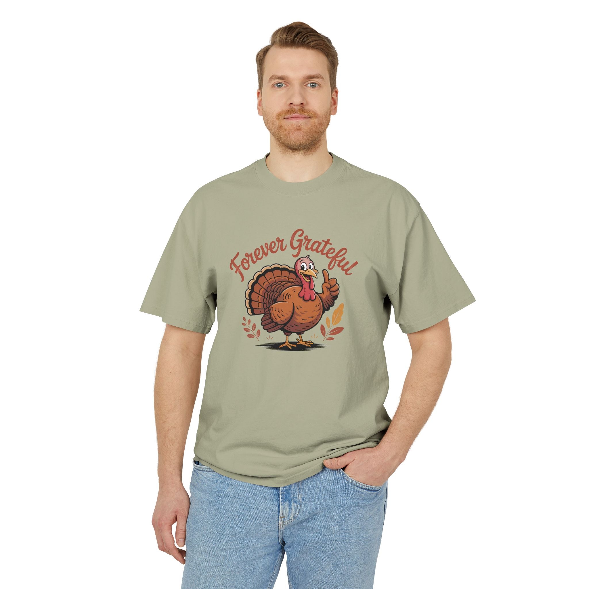 Forever Grateful Unisex Heavy Faded T-Shirt