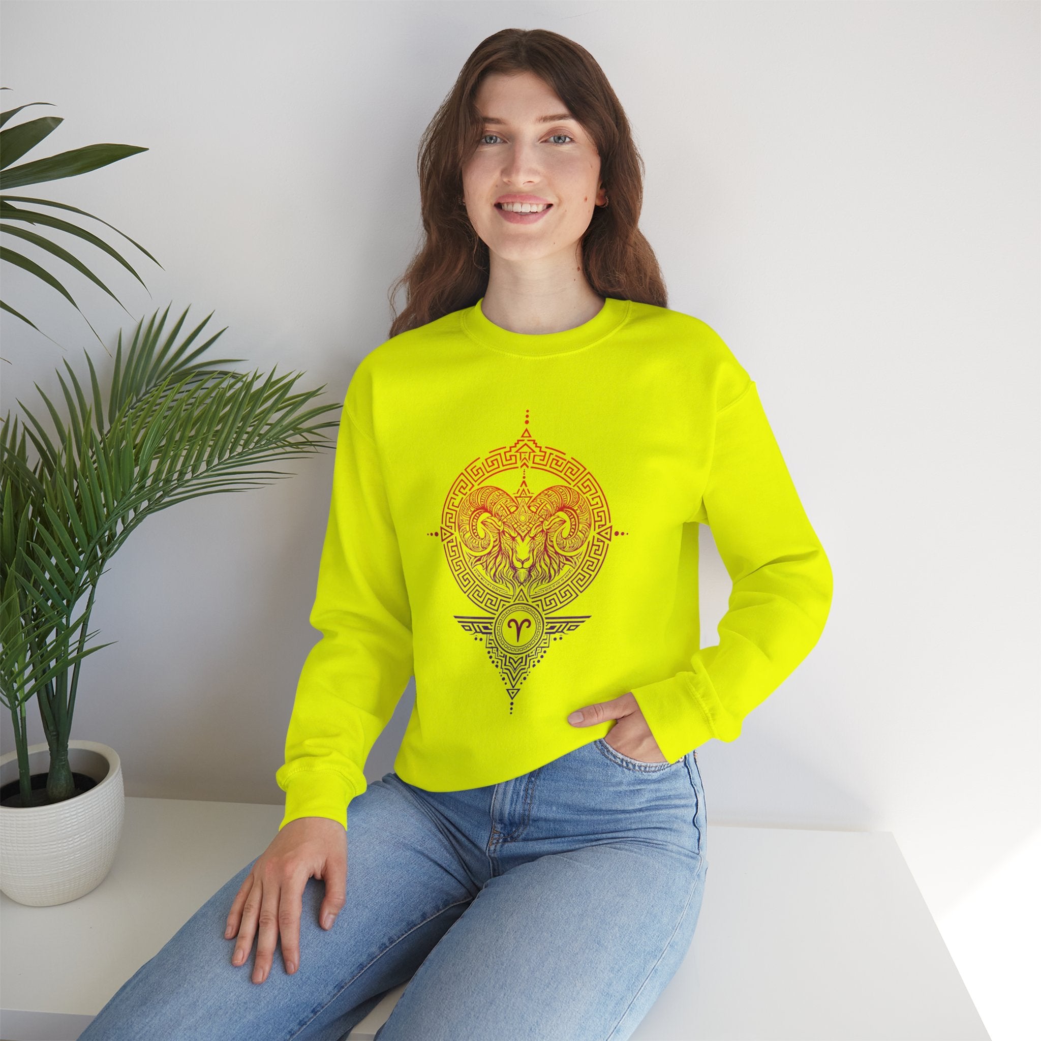 Aries Zodiac Unisex Sweater