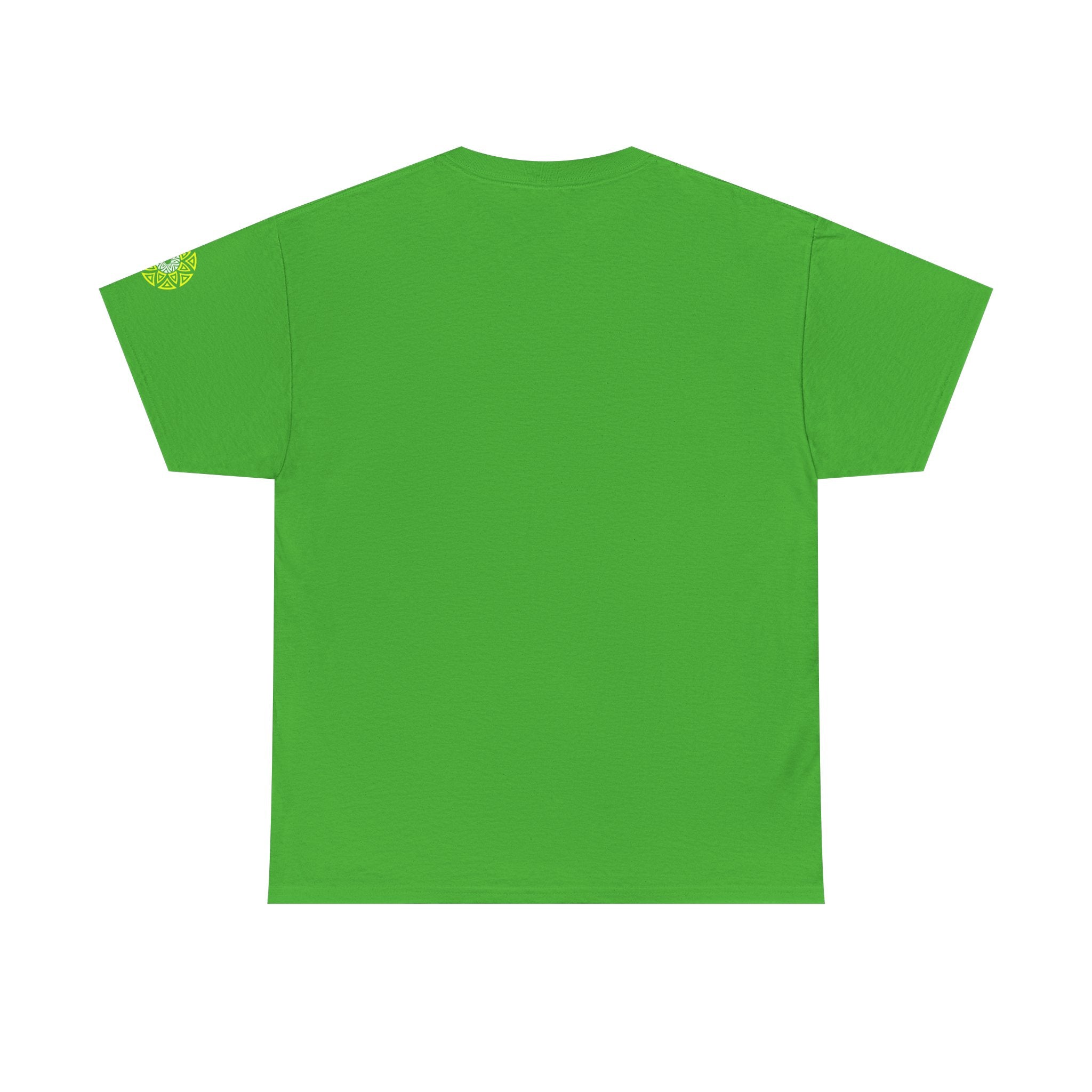 Geometric Odyssey Version 4 Neon Green T-Shirt
