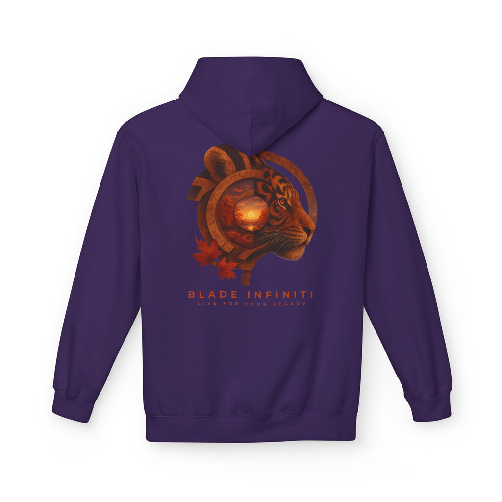 Safari Bloom Tiger Fall Hoodie V2