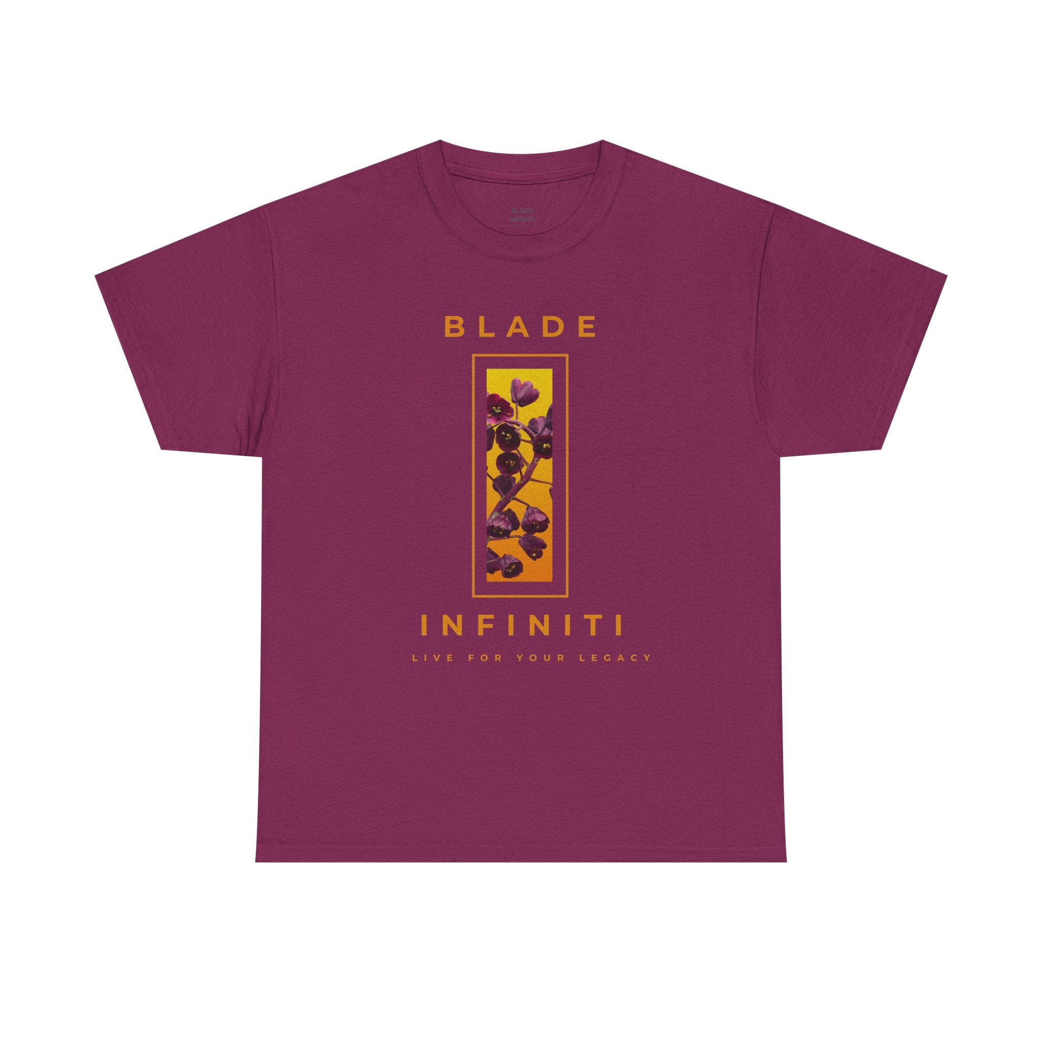 Essence of Infiniti Orange/Purple/Floral T-Shirt