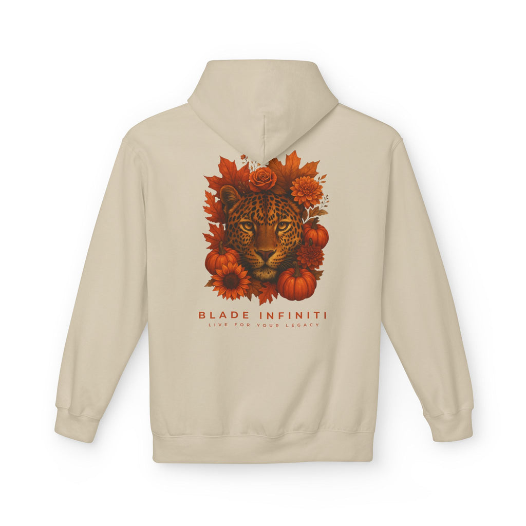 Jungle Flora Fall Leopard Hoodie