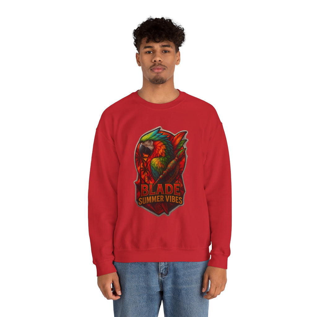 Aztec Parrot Unisex Crewneck Sweater