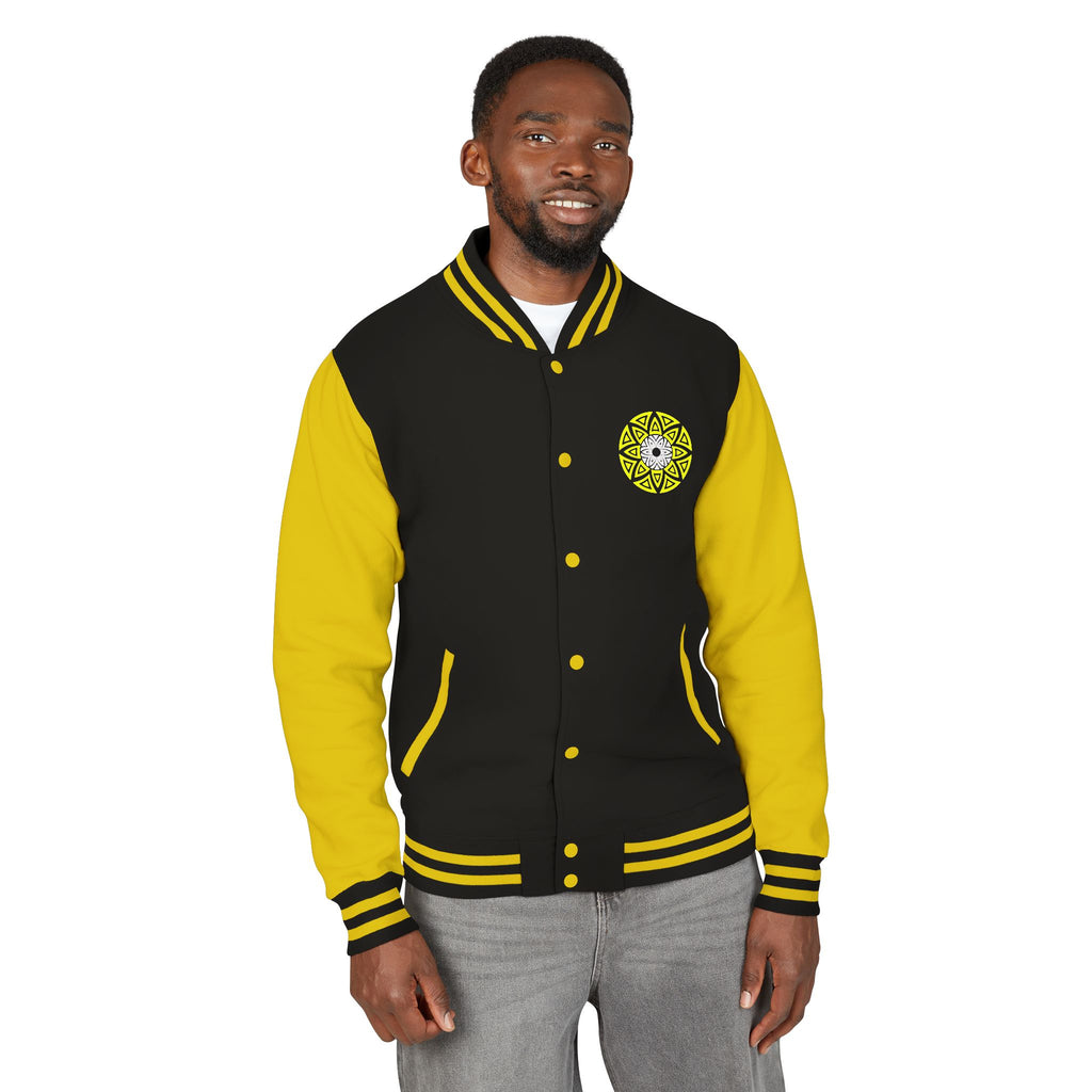 Blade 45 Golden Yellow/White Letterman Jacket