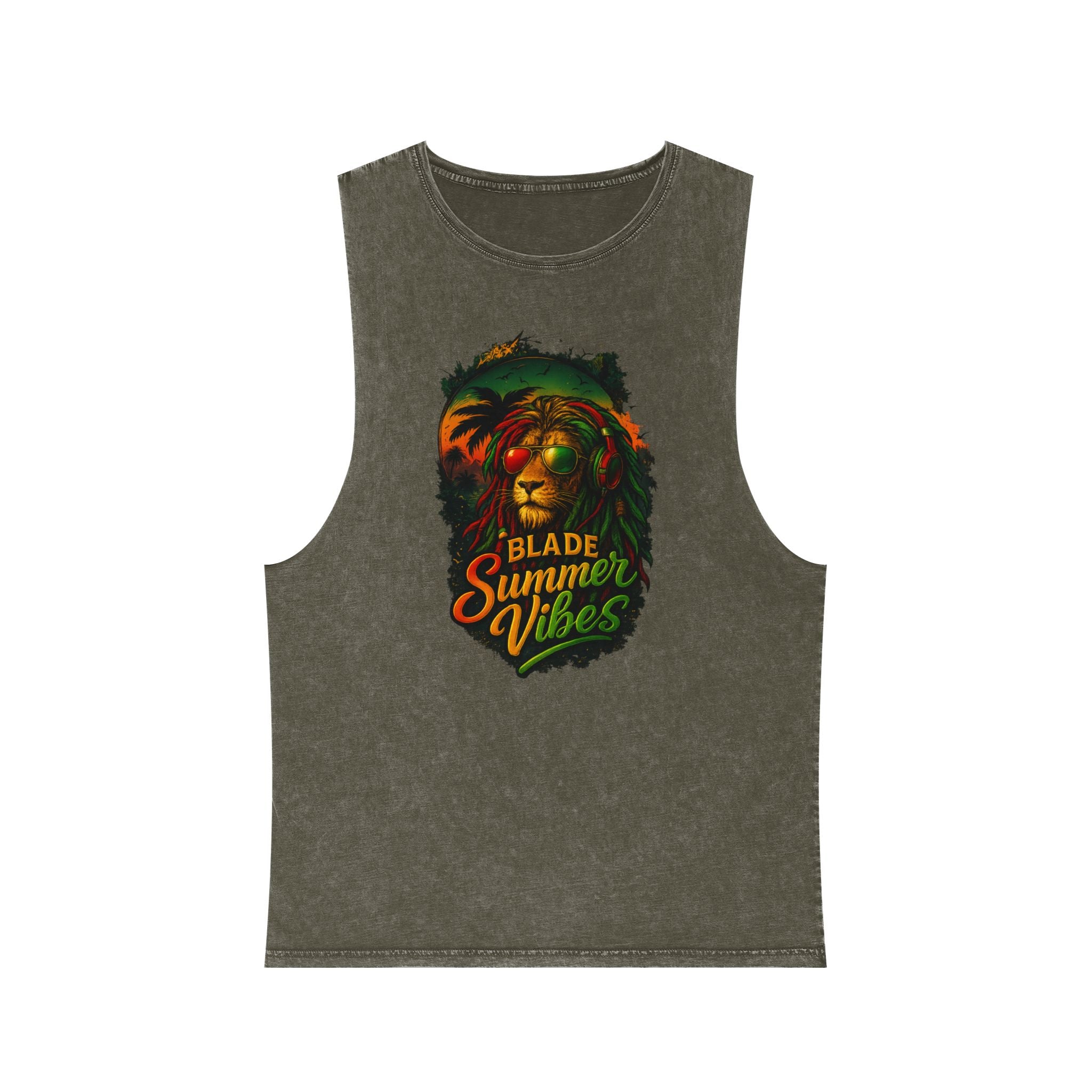 Rasta Lion Tank Top