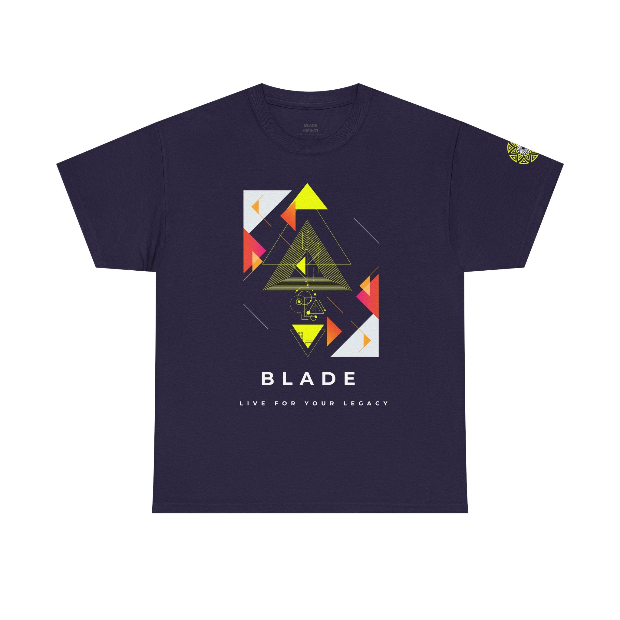 Geometric Odyssey Version 2 Neon Multi T-Shirt