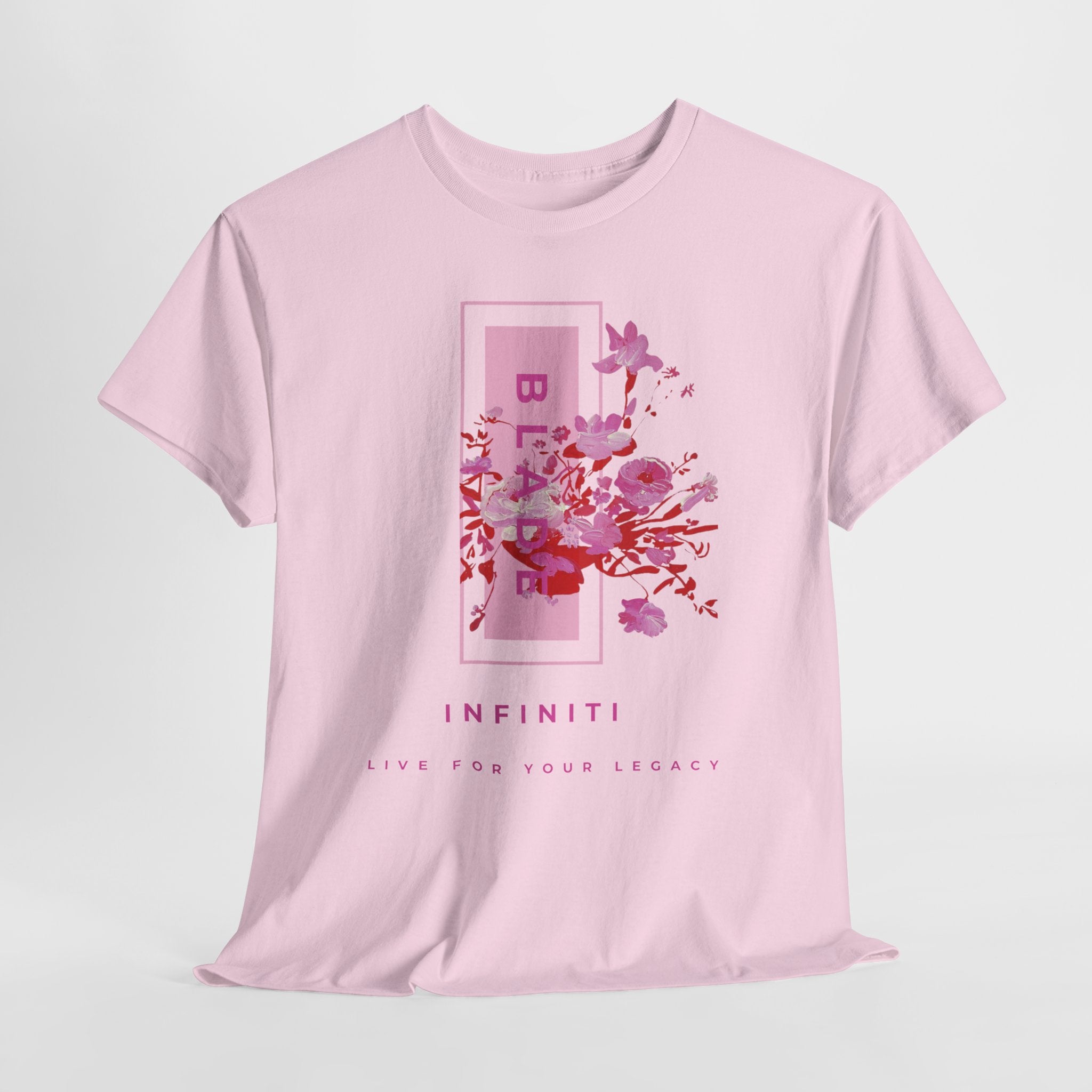 Bloom Bae Pink/Red Floral T-Shirt