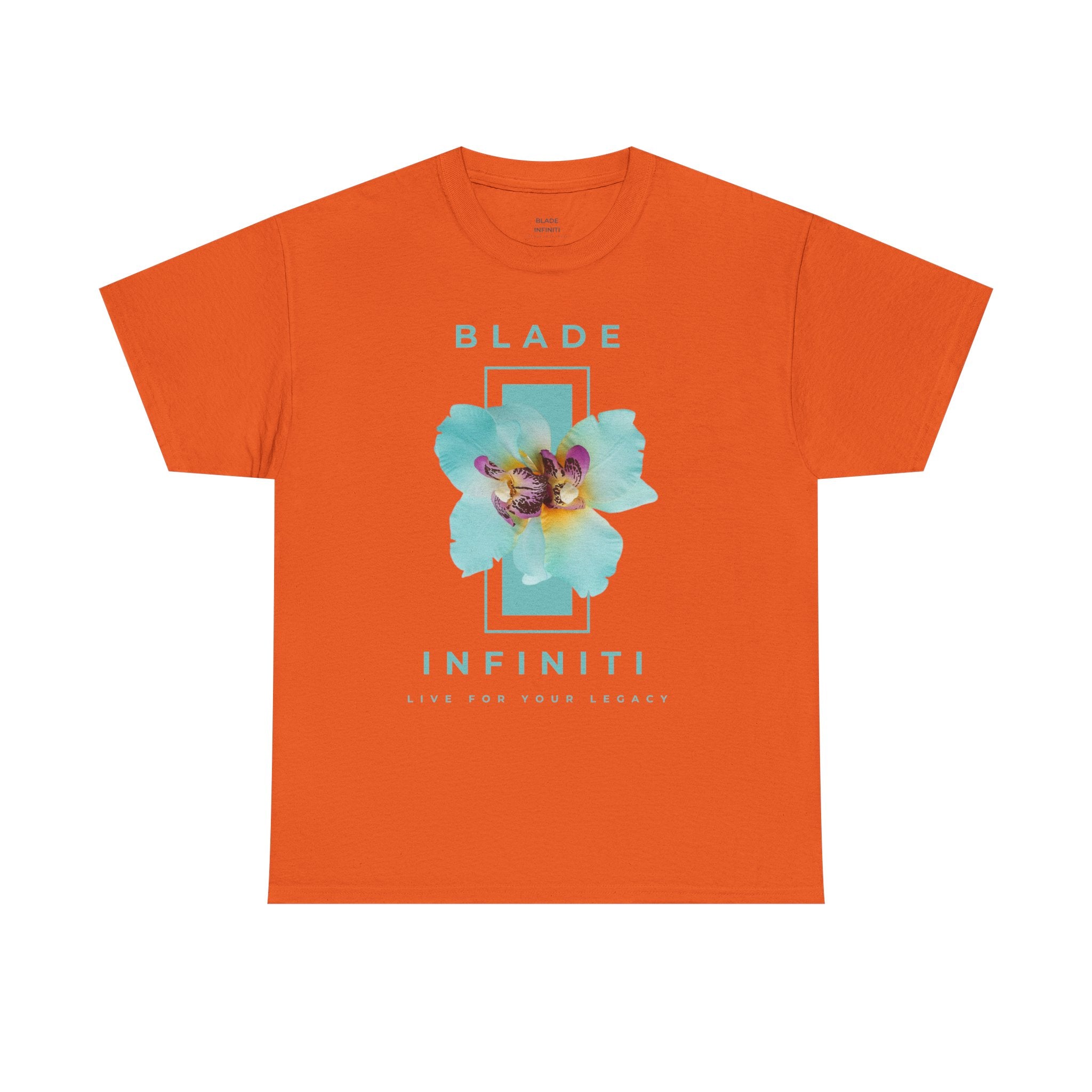Essence of Infiniti Light Aqua Floral T-Shirt
