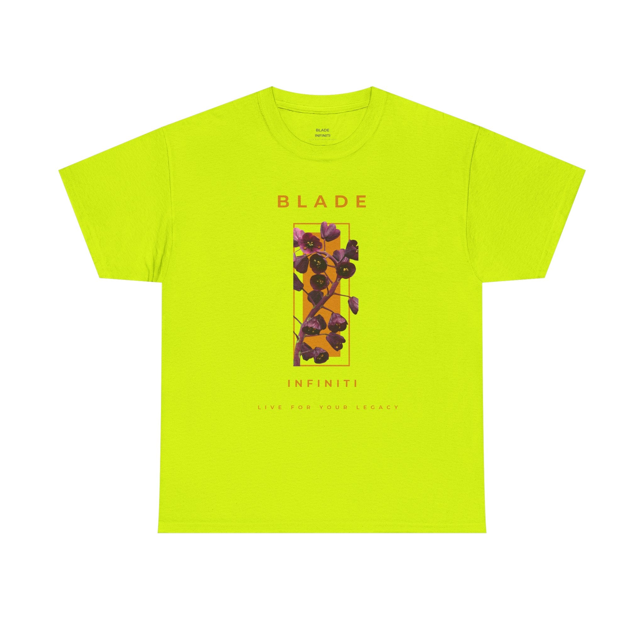 Essence of Infiniti Orange/Purple/Floral T-Shirt