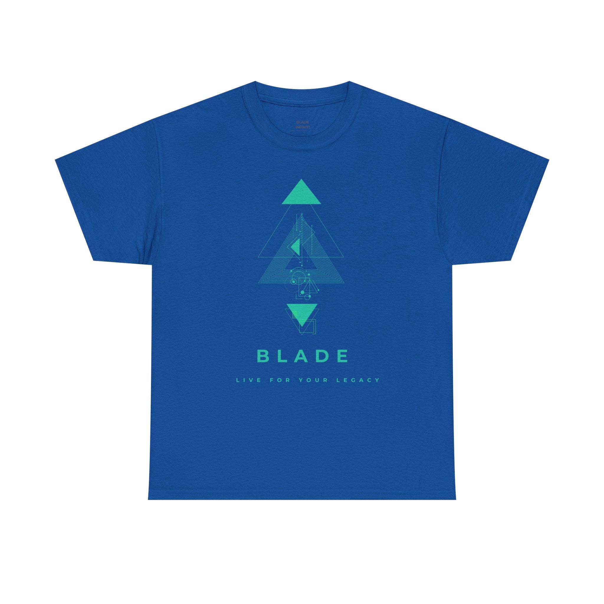 Geometric Odyssey Version 3 Teal/Green T-Shirt