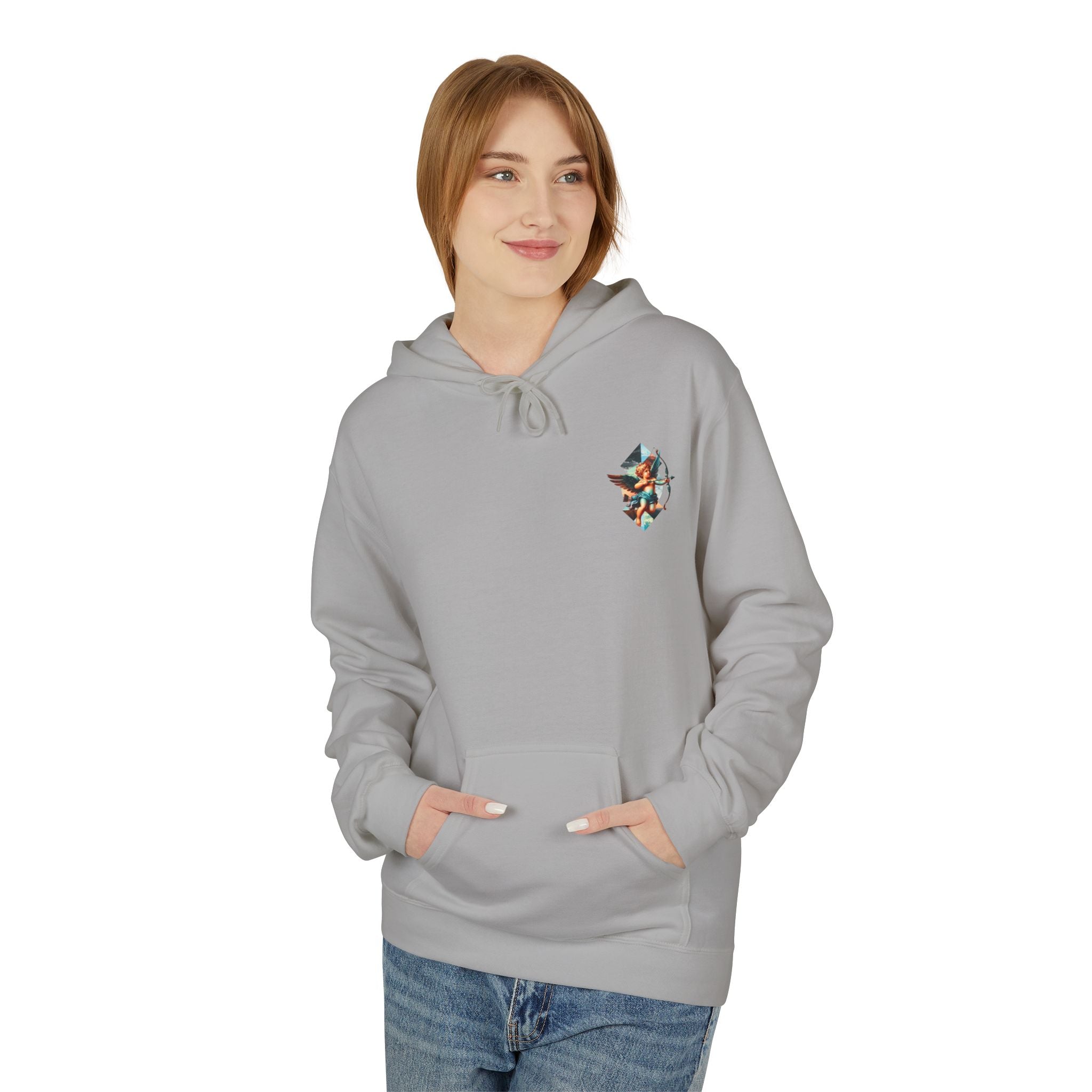 Cupid's Bow Blue + Arrow - Love, Infiniti Hoodie